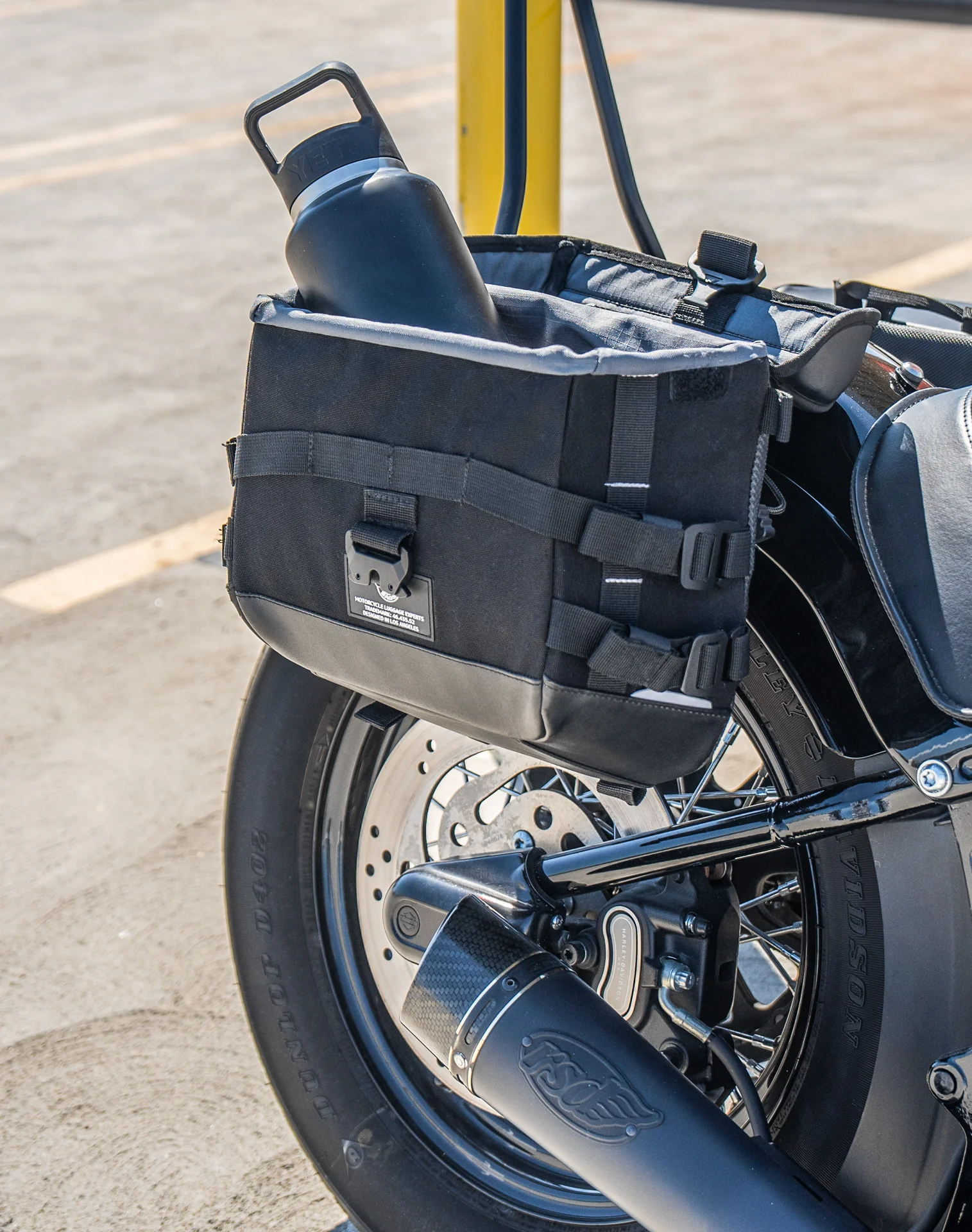 10L - Incognito Quick Mount Small Harley Softail Slim FLS Solo Saddlebag (Right Only) - Image 6
