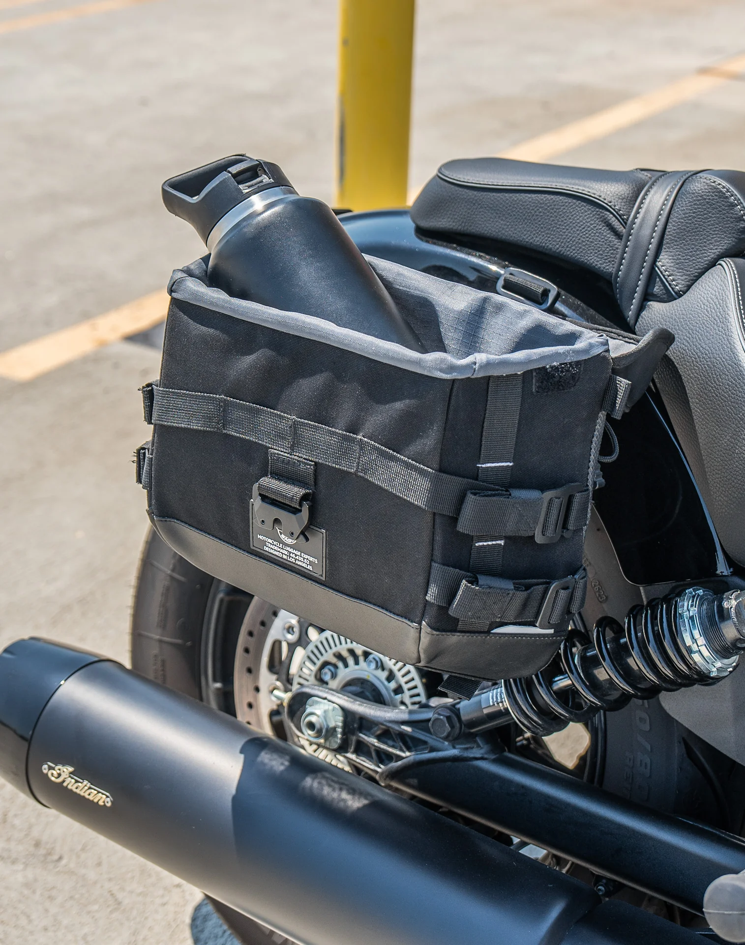 10L - Incognito Quick-Mount Small 2025+ Indian Sport Scout Solo Saddlebag (Right Only) - Image 6