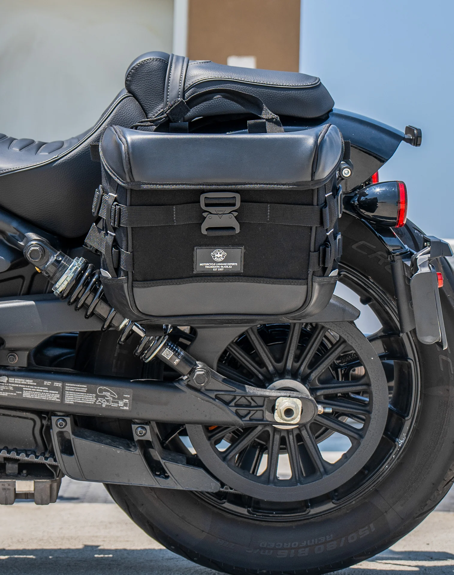 10L - Incognito Quick-Mount Small 2025+ Indian Sport Scout Sixty Solo Saddlebag (Left Only) - Image 4