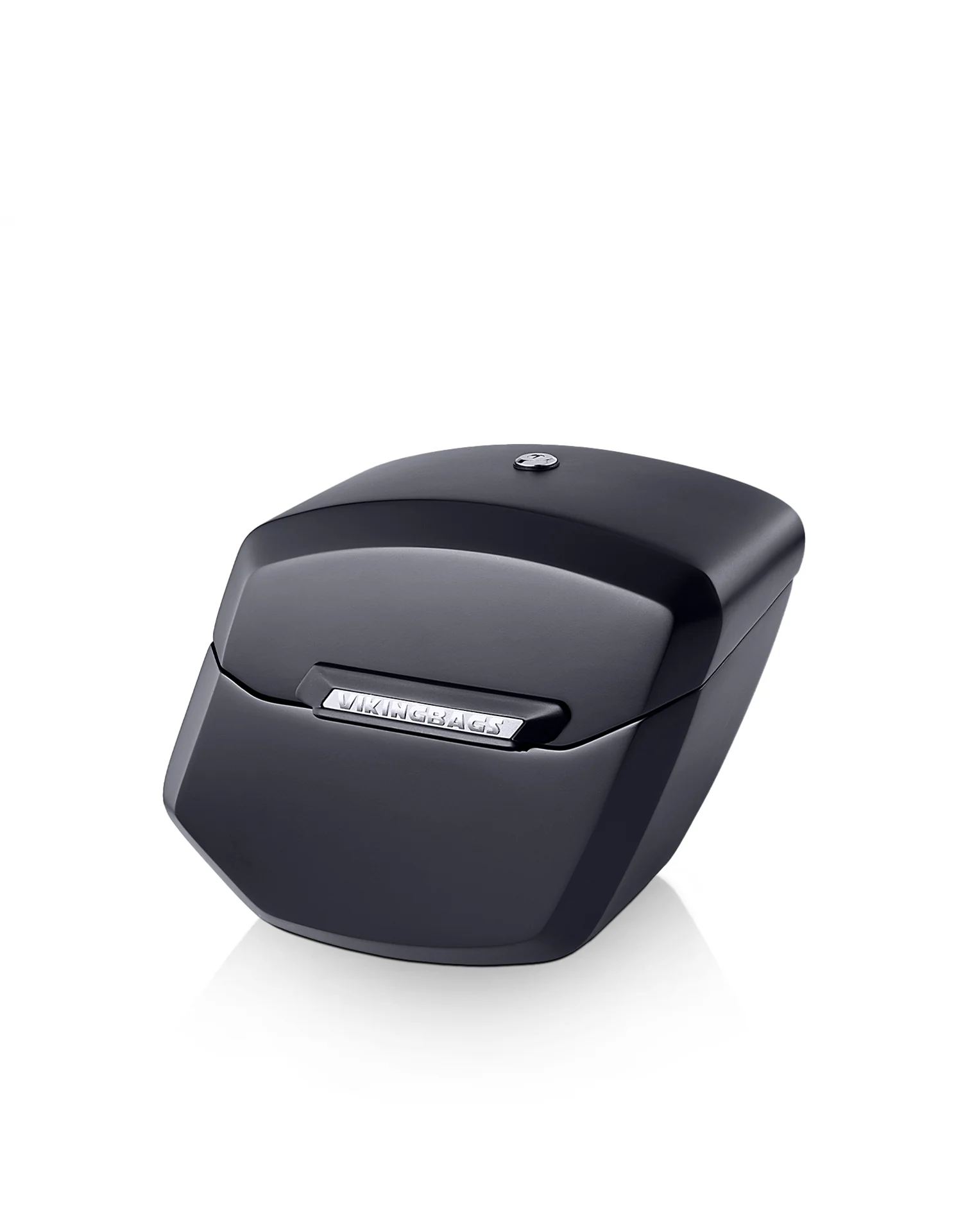12L - Ironclad Quick Mount Medium Harley Heritage Classic FLSTC/I Matte Hard Solo Saddlebag (Left Only)