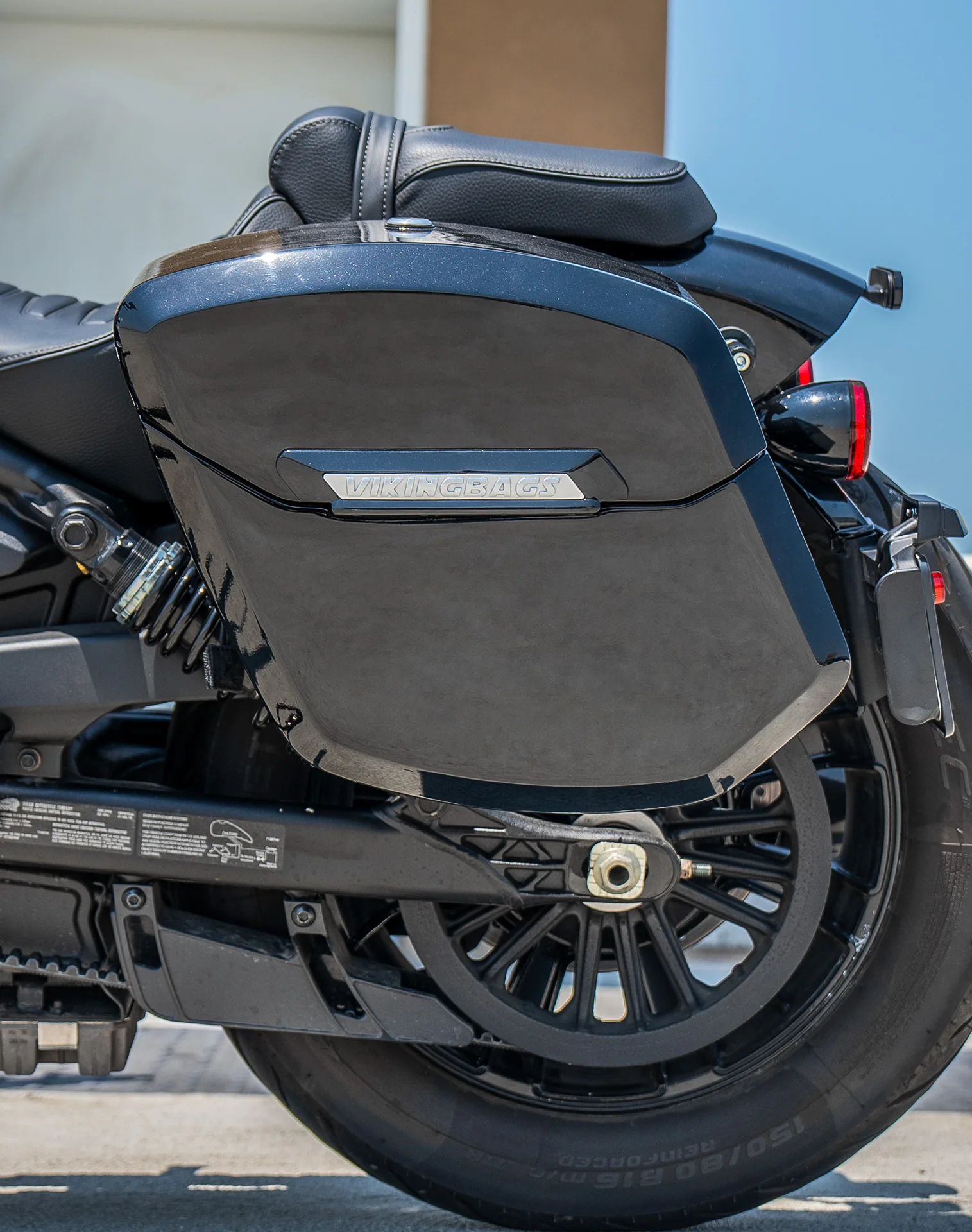 24L - Ironclad Quick-Mount Medium 2025+ Indian Scout Sixty Bobber Painted Hard Saddlebags - Image 4