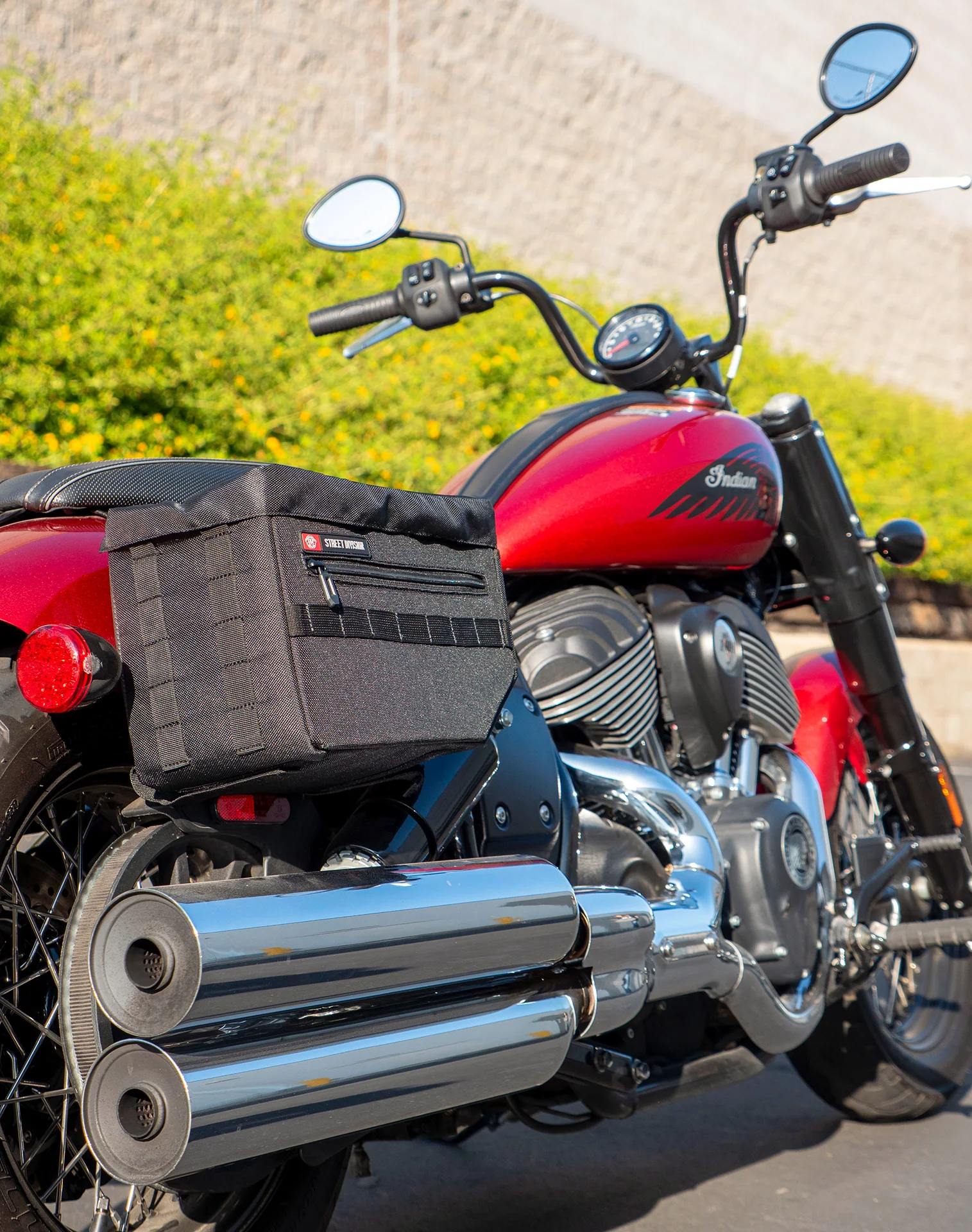 18L - Patriot Medium Indian Sport Chief Throw Over Saddlebags - Image 3