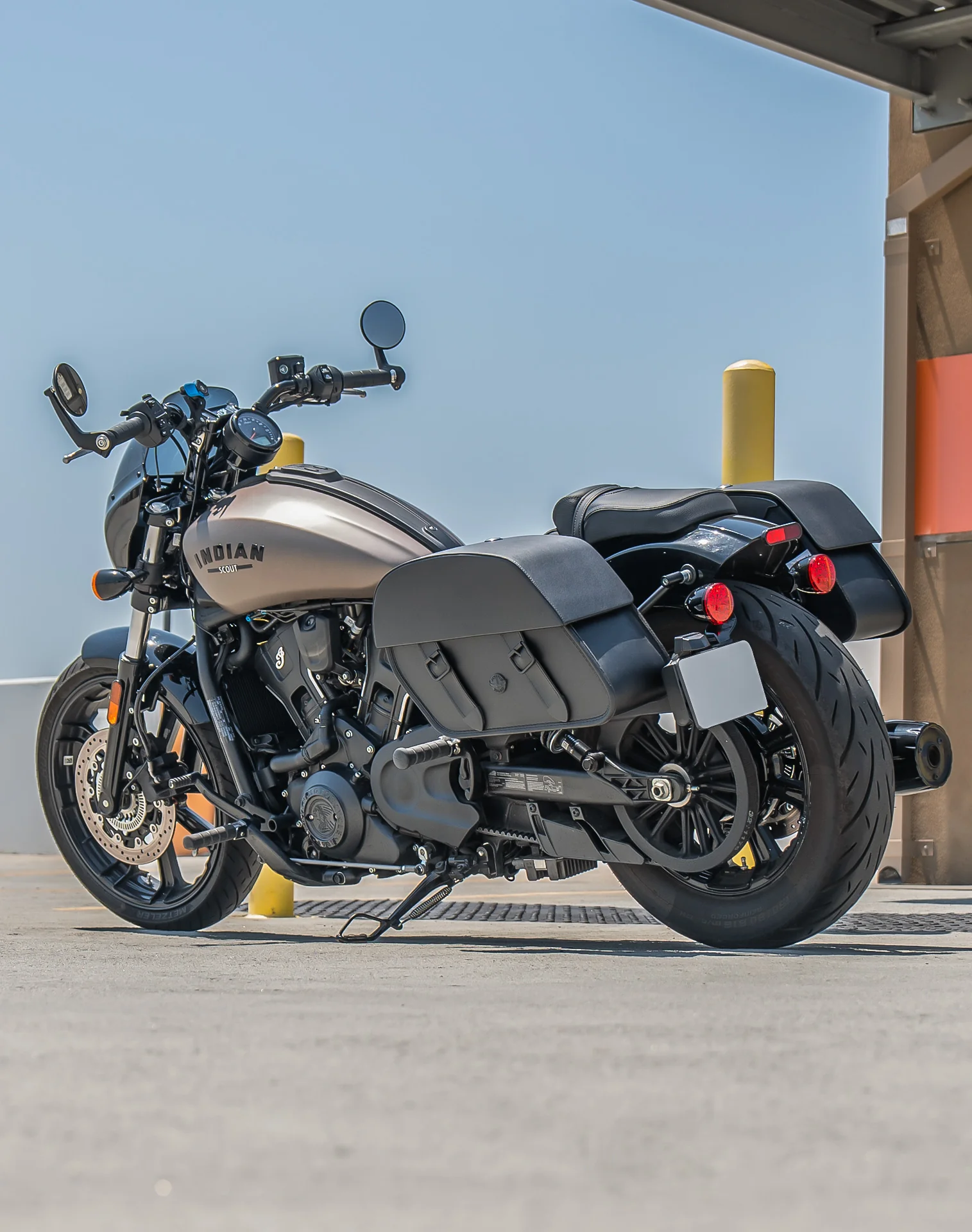 28L - Baelor Quick-Mount Medium 2025+ Indian Sport Scout Sixty Motorcycle Saddlebags - Image 3