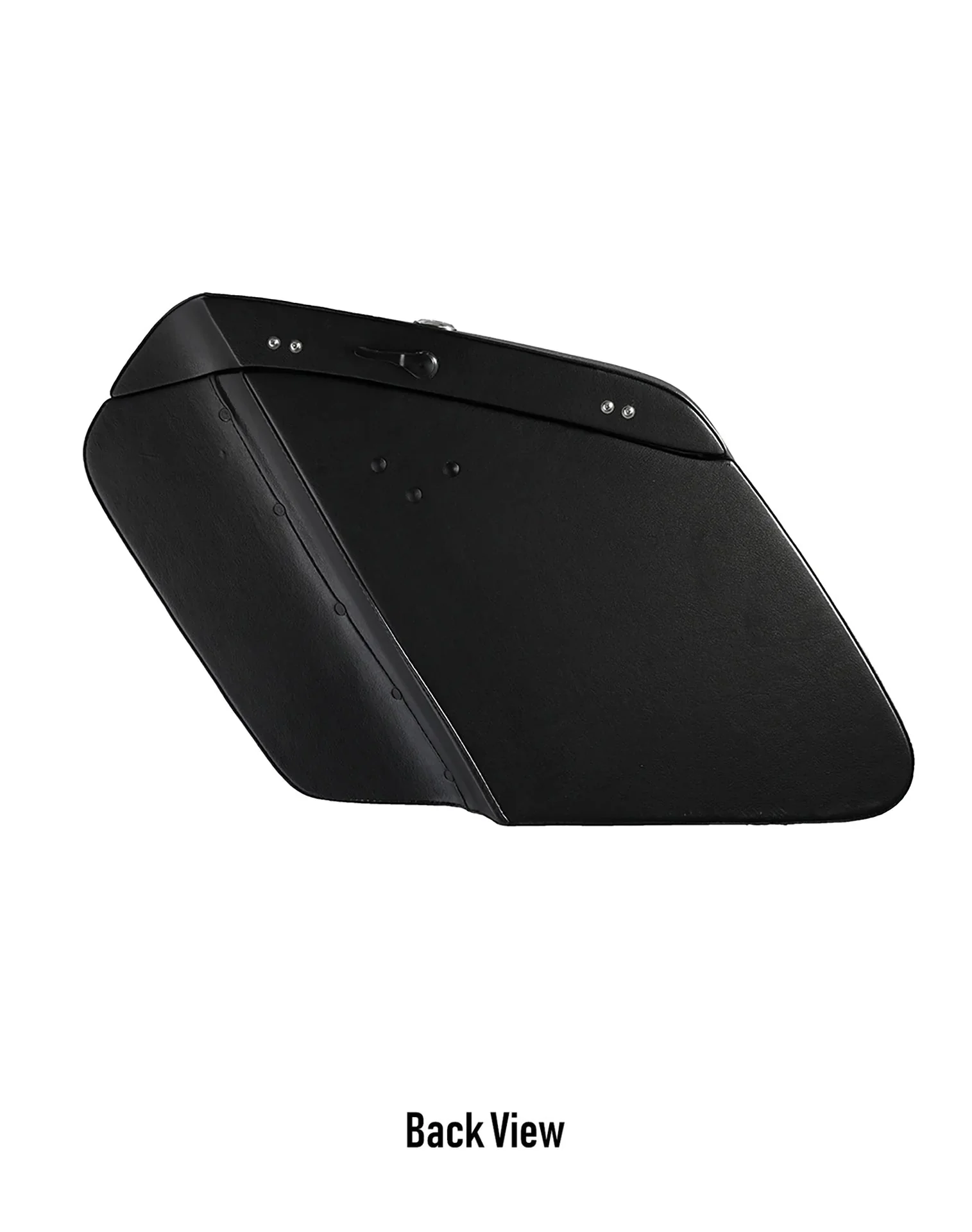 38L - Baldur XL Shock Cutout Honda Shadow 1100 Sabre Leather Wrapped Hard Saddlebags - Image 6