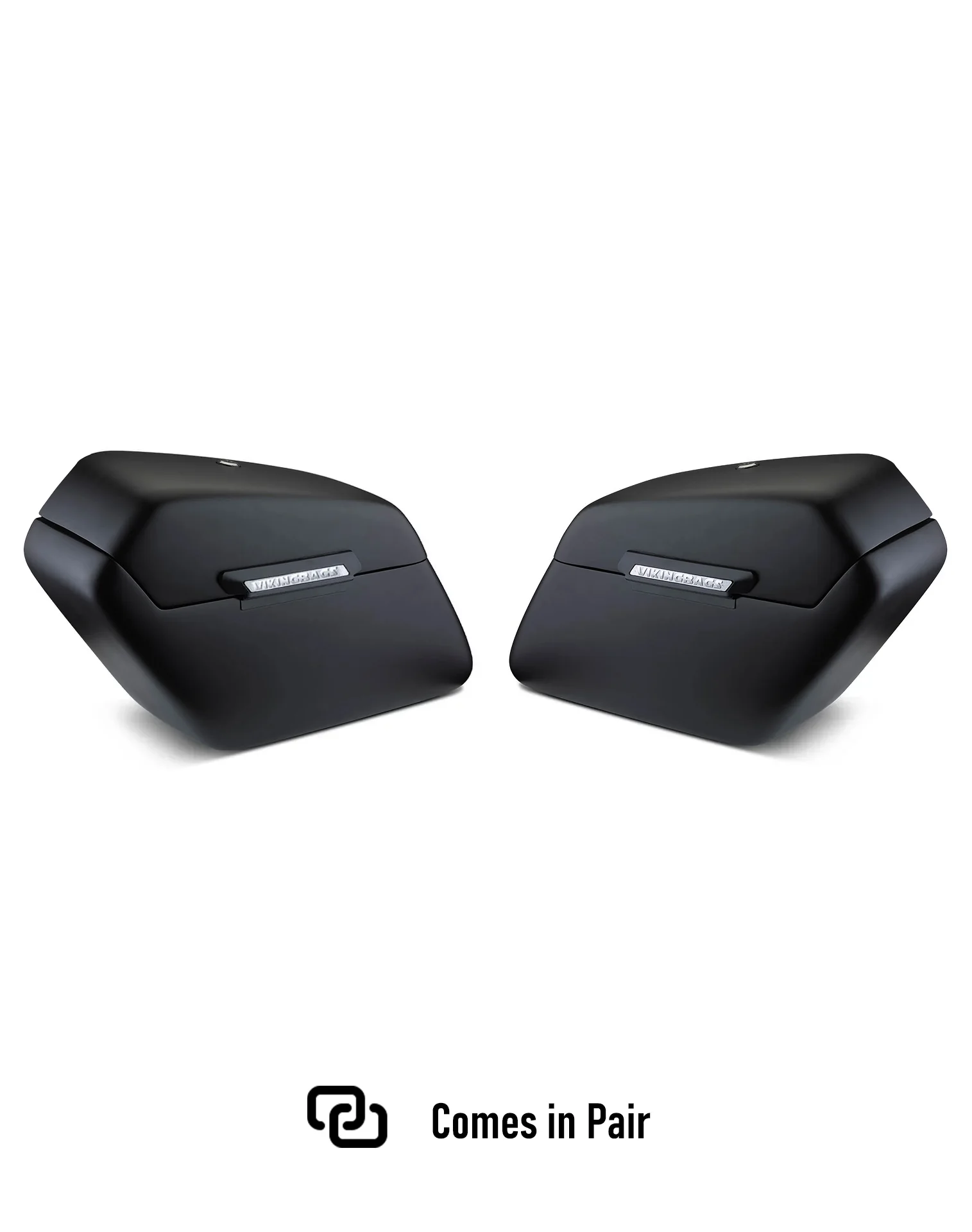 38L - Baldur XL Shock Cut-Out Honda Shadow 750 RS Matte Hard Saddlebags - Image 5