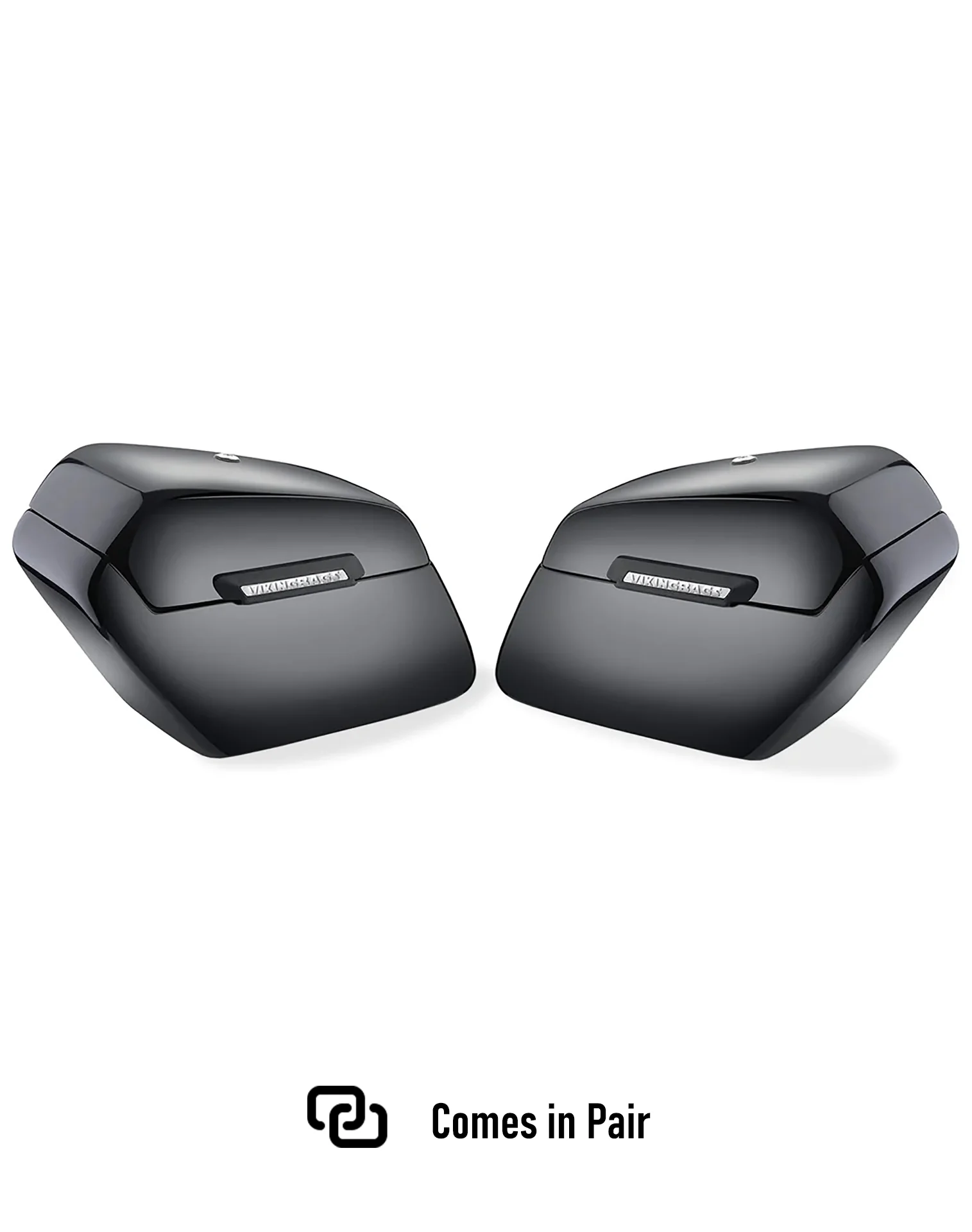 42L - Baldur XL Honda VTX 1800 N Painted Hard Saddlebags - Image 5