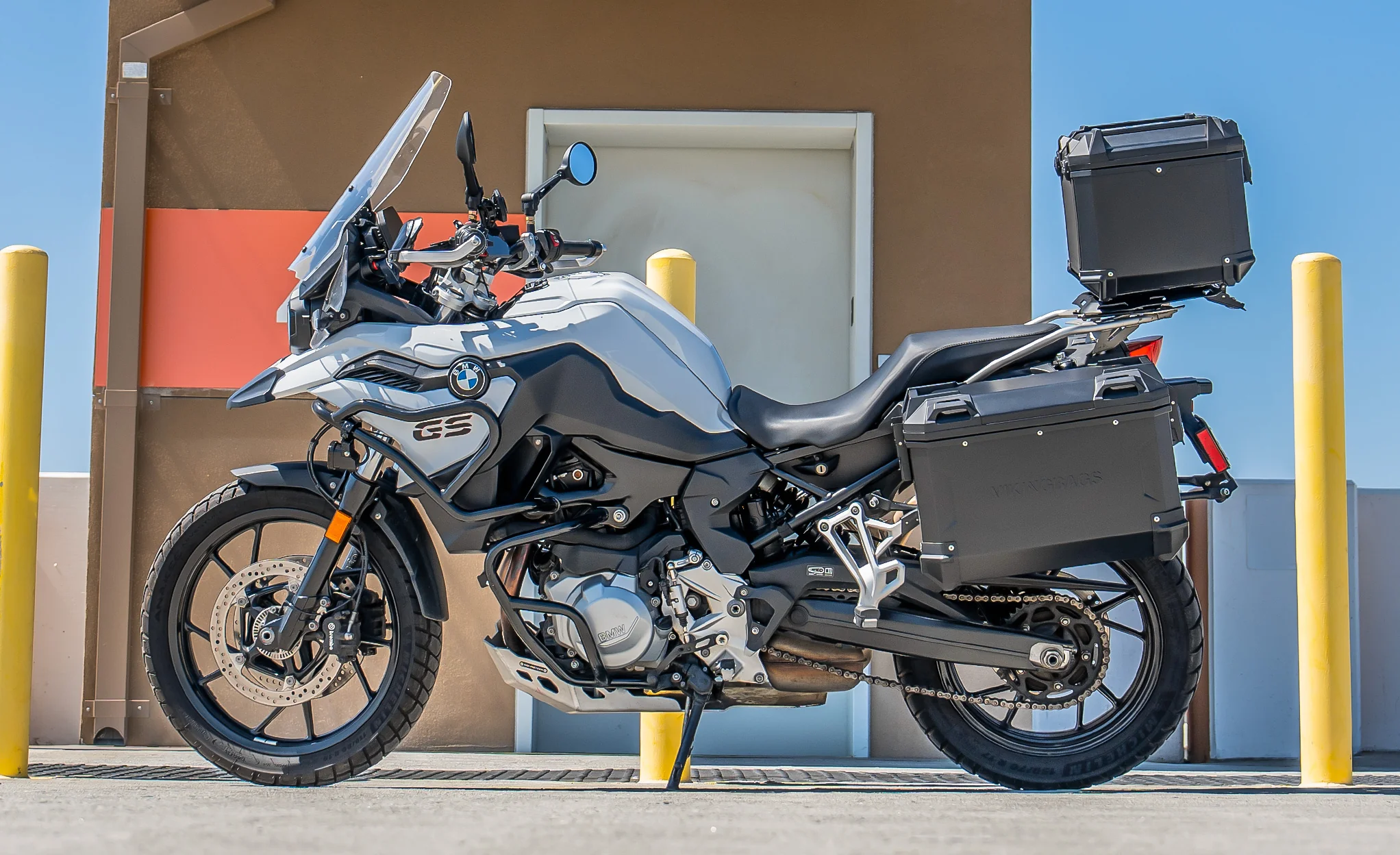 38L - Apex XL BMW F 750 GS Aluminum Top Case Black - Image 2