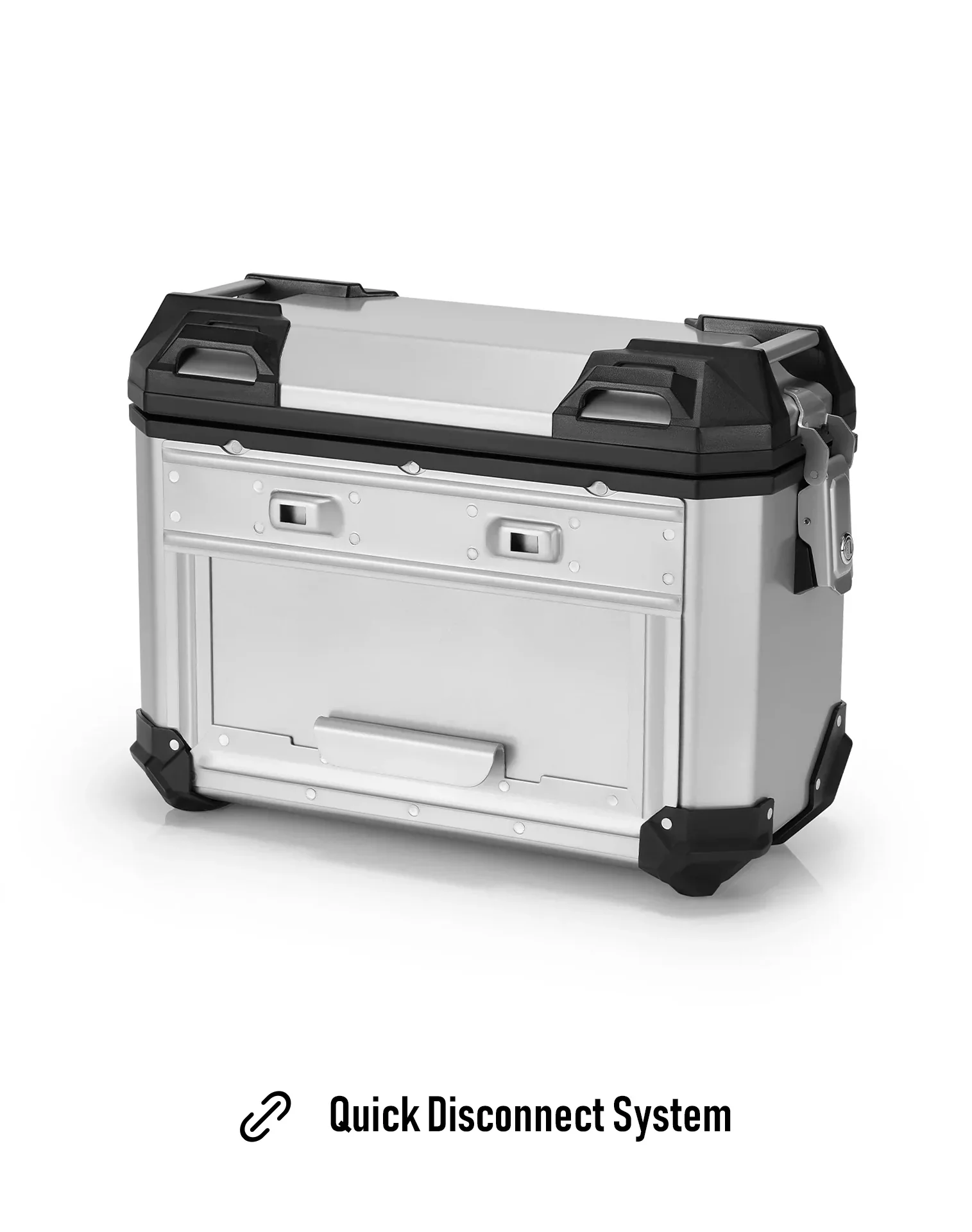 45L - Apex XL BMW F 900 GS Aluminum Side Cases Silver - Image 7