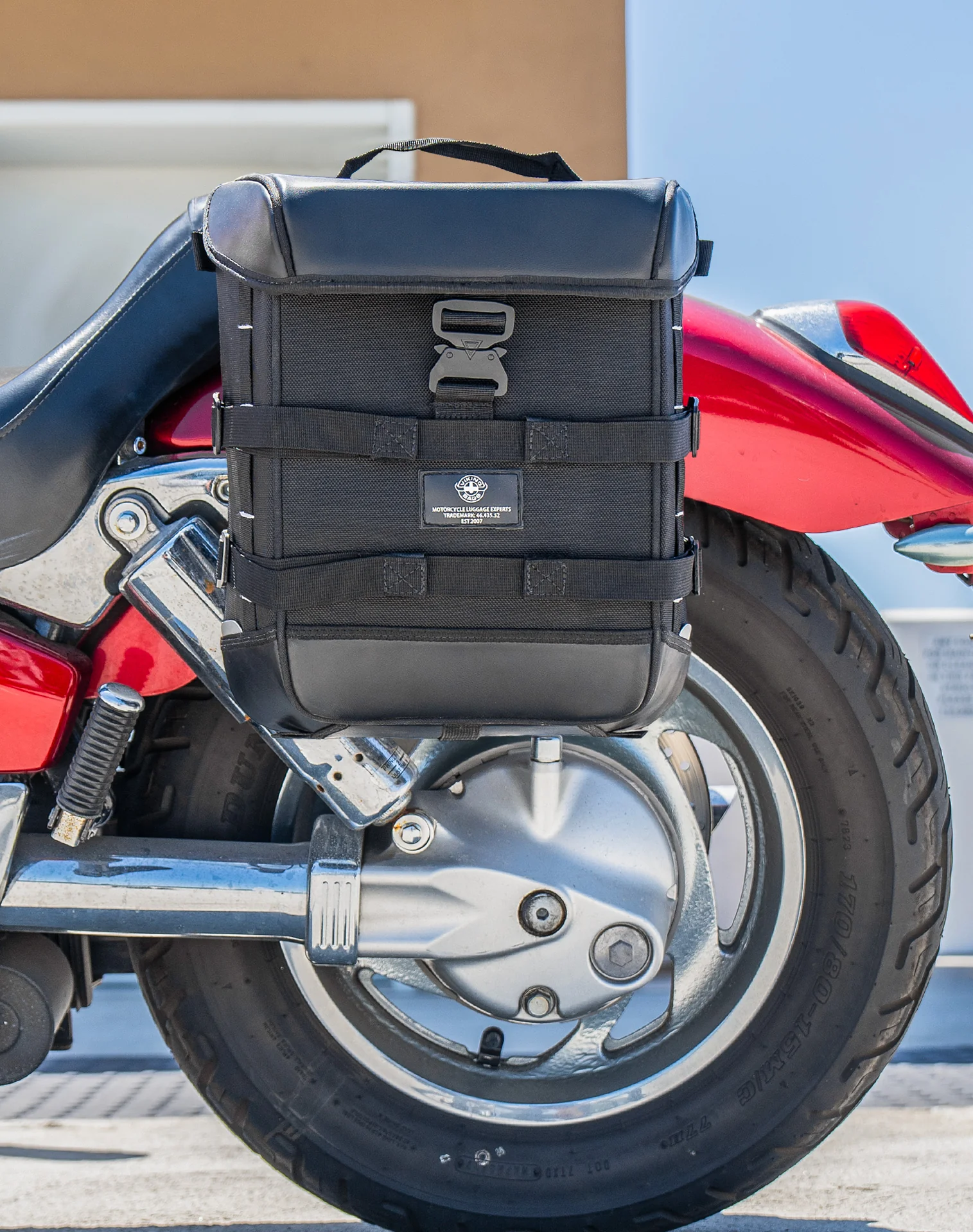 15L - Incognito Quick-Mount Medium Honda VTX 1300 C Solo Saddlebag (Left Only) - Image 4