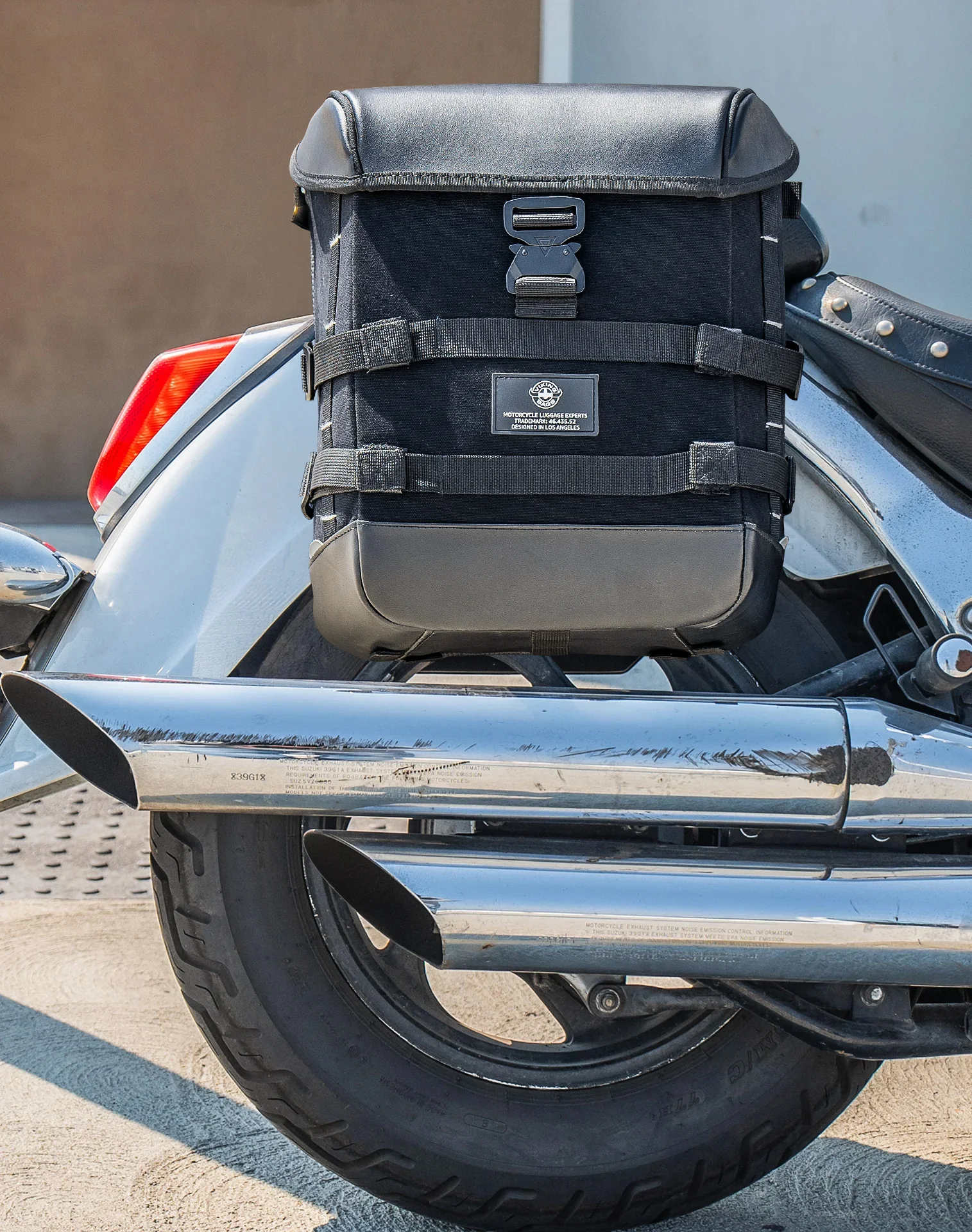 15L - Incognito Quick Mount Medium Suzuki Boulevard C50 VL800 Solo Saddlebag (Right Only) - Image 4