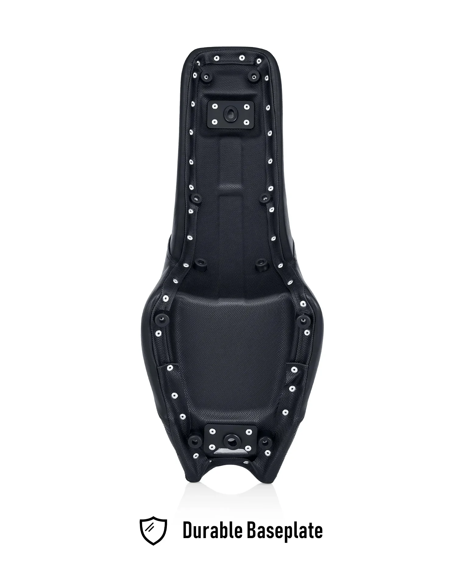 Iron Born Diamond Stitch Indian Sport Chief RT 2-Up Seat Black - Image 10