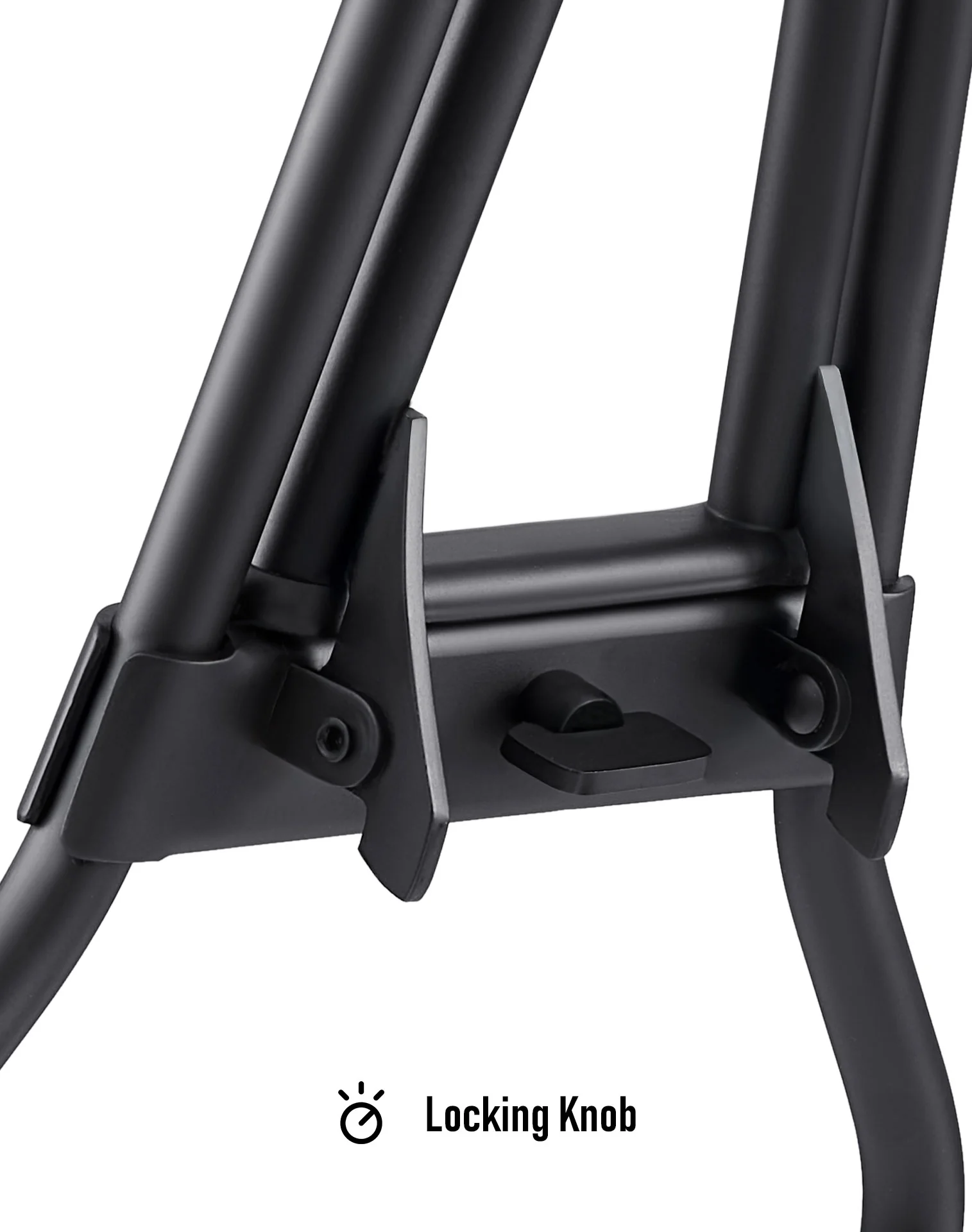 Iron Born Blade 25" Sissy Bar with Foldable Luggage Rack for Harley Sportster Forty Eight Matte Black - Image 12