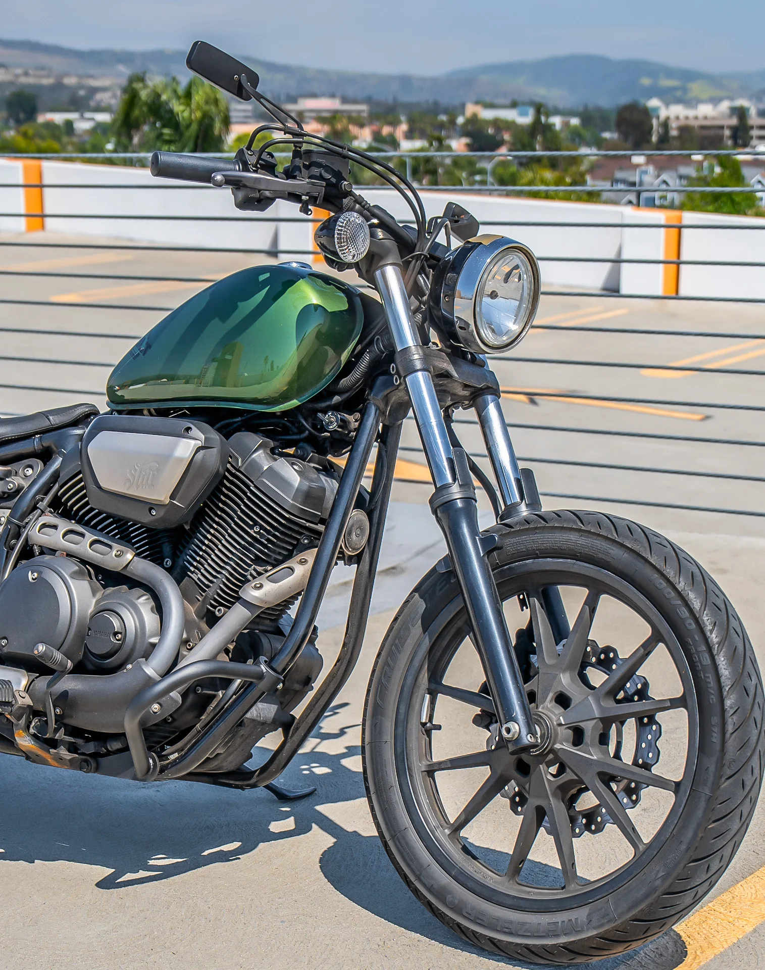 Viking Odin Yamaha Bolt Crash Bar/Engine Guard Matte Black - Image 5