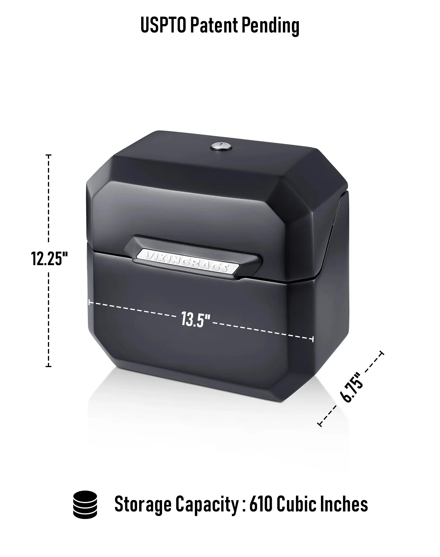10L - Outlaw Quick Mount Small Harley Sportster S (RH1250S) Matte Hard Solo Saddlebag (Left Only) - Image 7