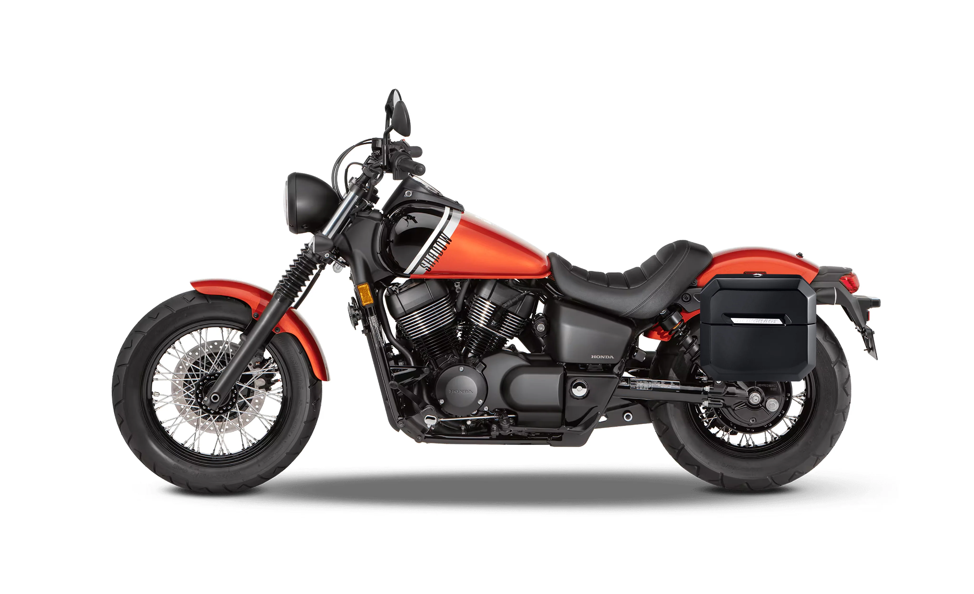 20L - Outlaw Quick-Mount Small 2024+ Honda Shadow Phantom 750 Painted Hard Saddlebags - Image 2