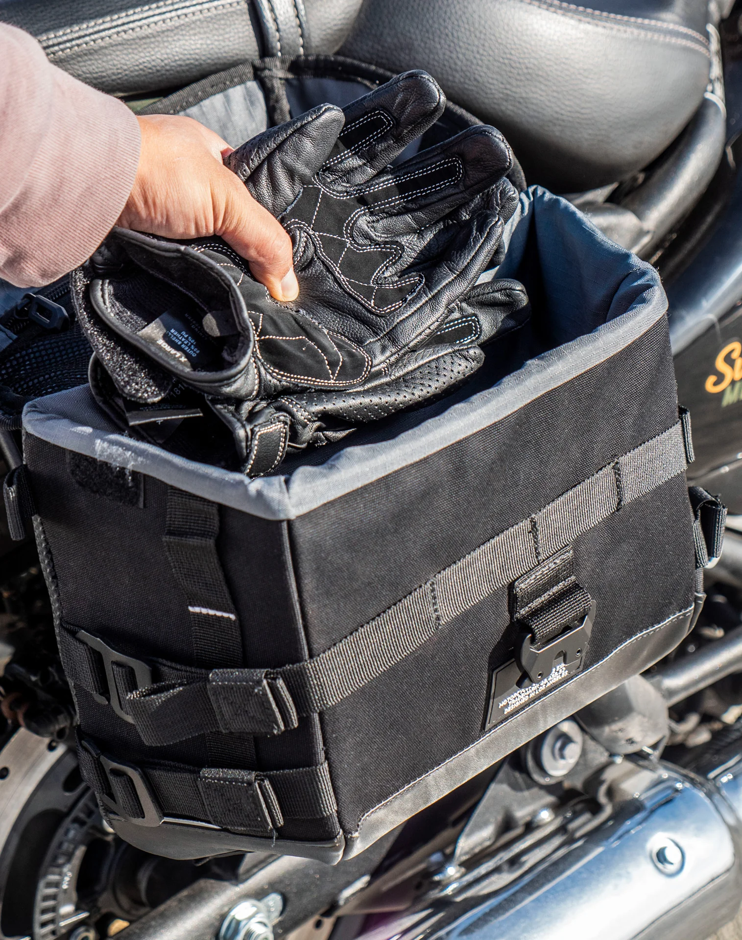 10L - Incognito Quick Mount Small BMW R18 Solo Motorcycle Saddlebag (Right Only) - Image 6