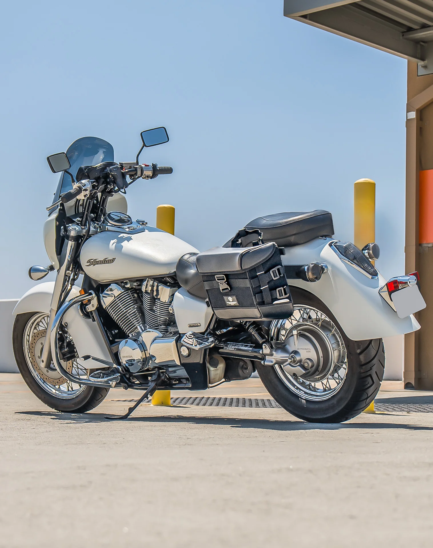 10L - Incognito Quick Mount Small Honda Shadow 750 Aero Solo Saddlebag (Left Only) - Image 3