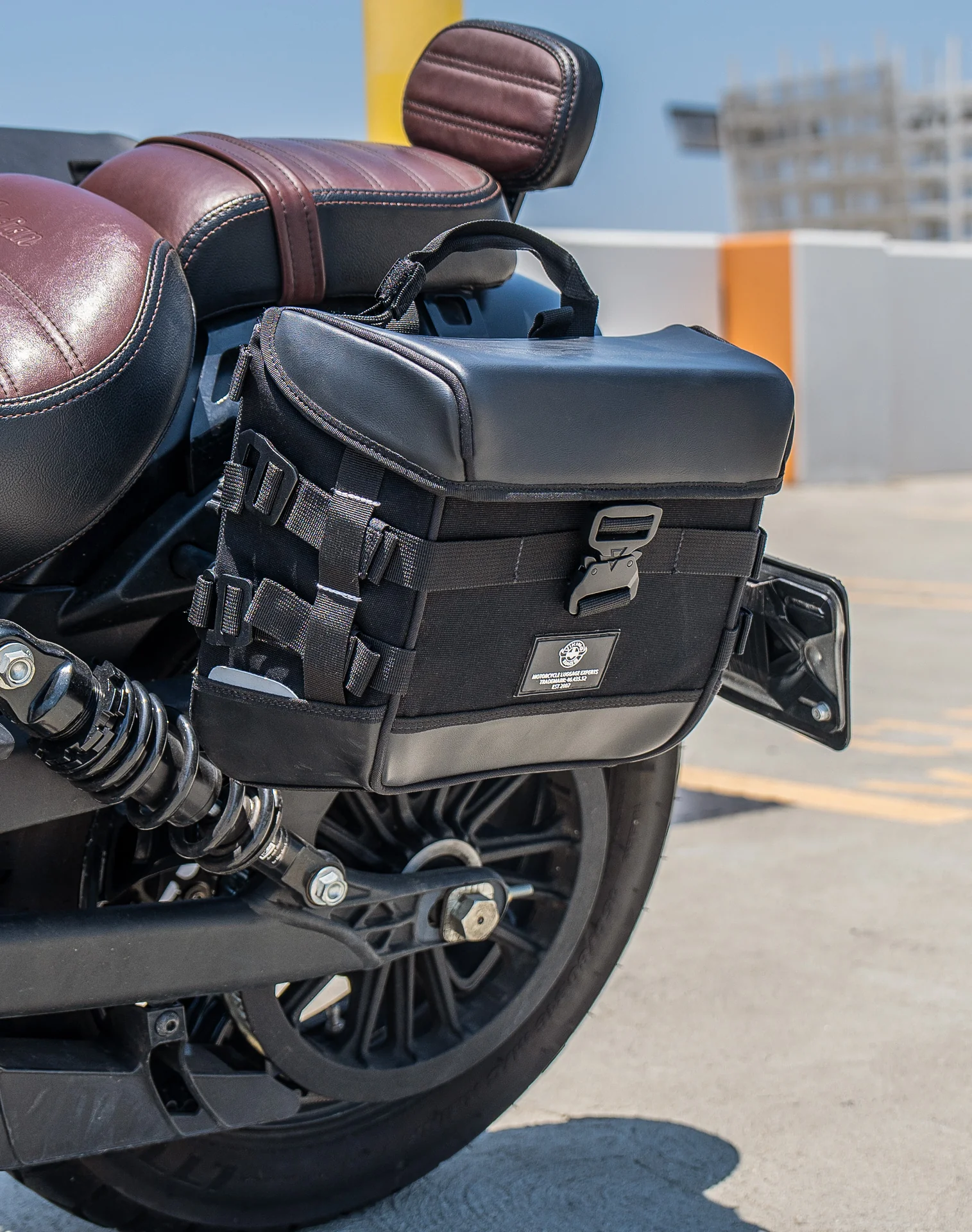 10L - Incognito Quick Mount Small Indian Scout Bobber Sixty Solo Saddlebag (Left Only) - Image 5