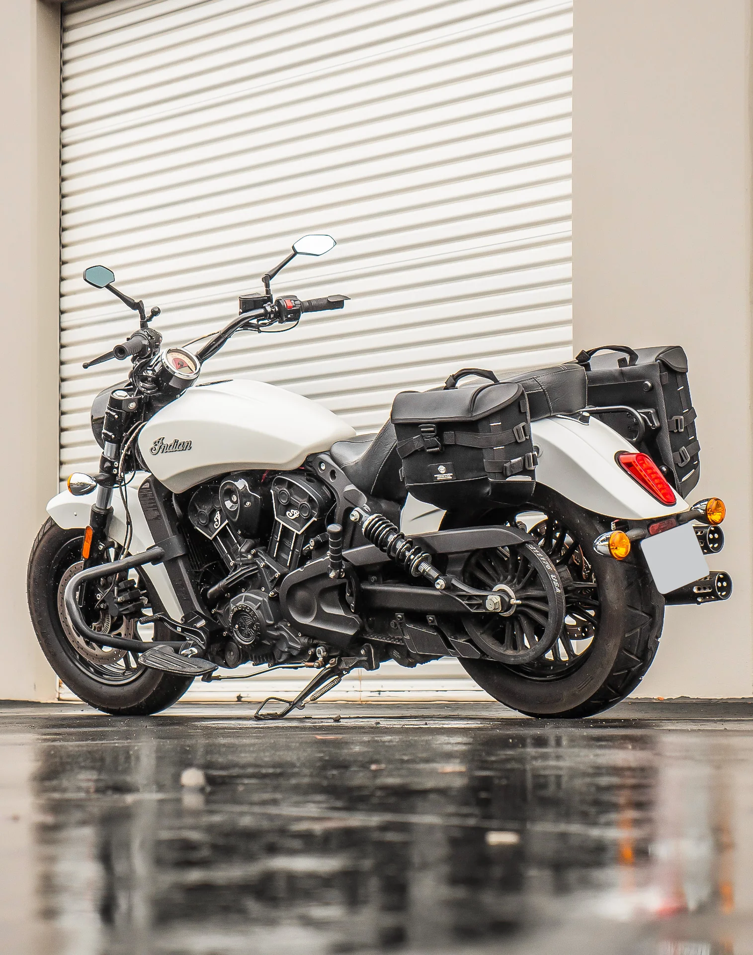 10L - Incognito Quick Mount Small Indian Scout Solo Saddlebag (Left Only) - Image 3