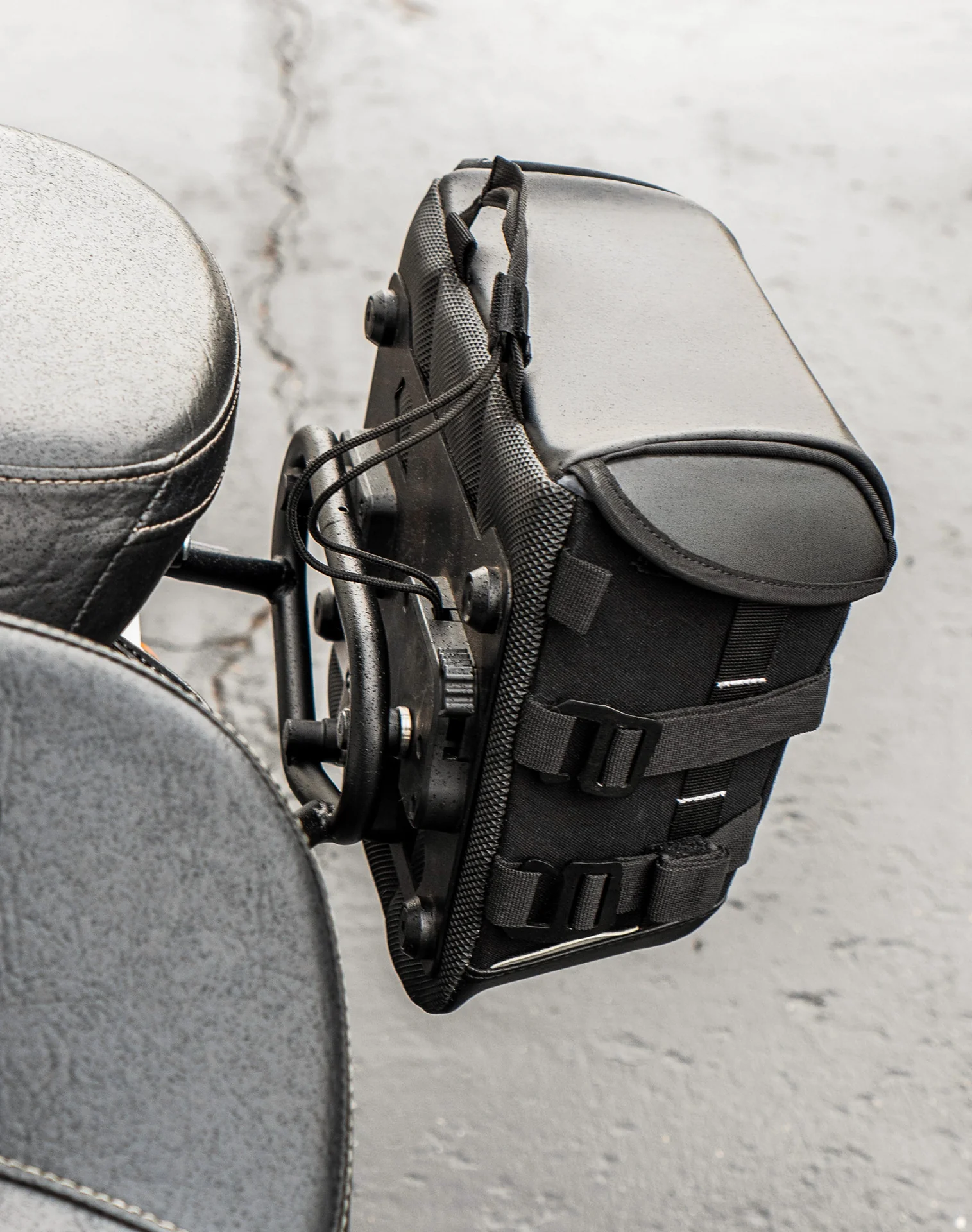 10L - Incognito Quick Mount Small Indian Scout Solo Saddlebag (Left Only) - Image 5