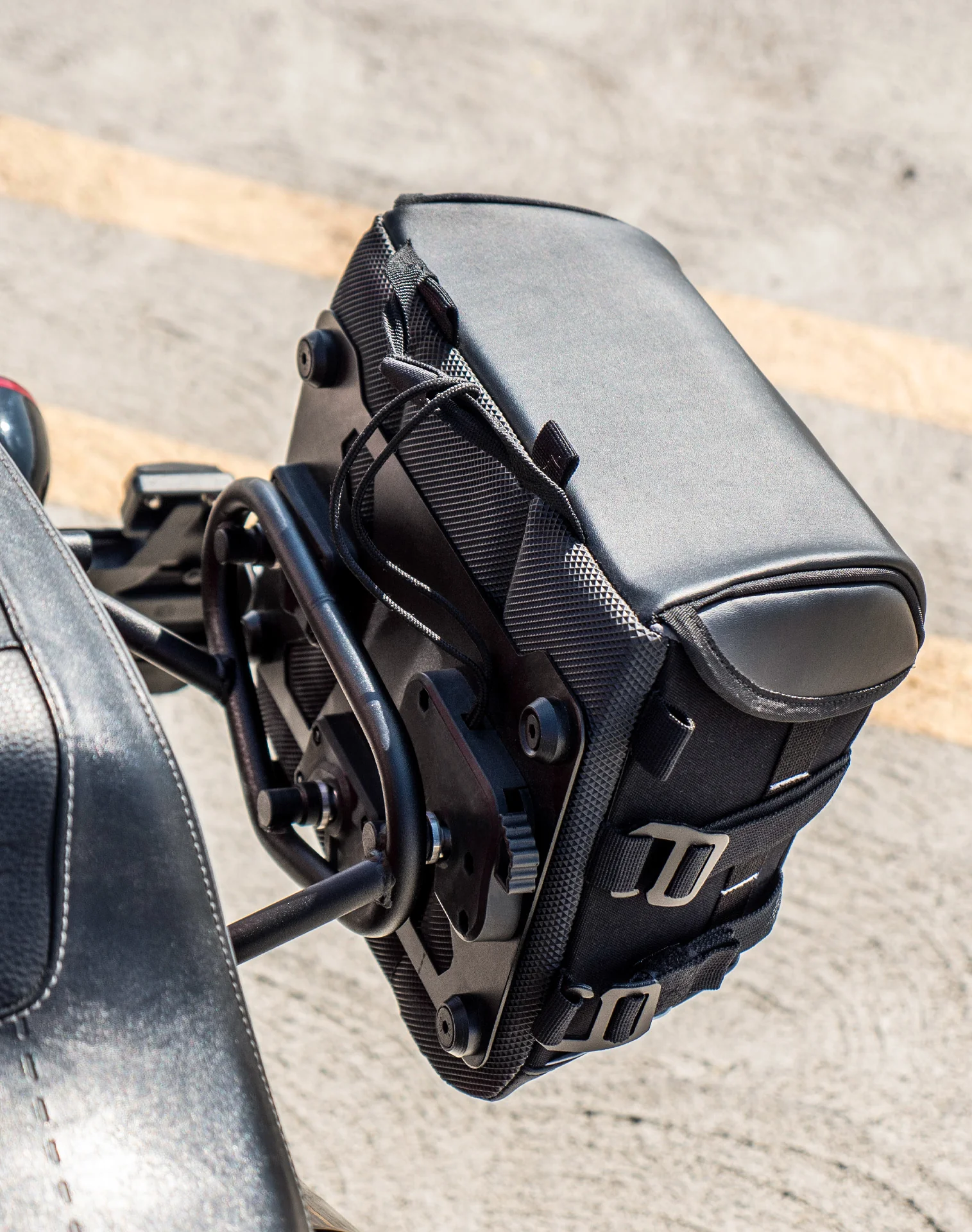 10L - Incognito Quick Mount Small Indian Sport Chief Solo Saddle Bag (Left Only) - Image 5