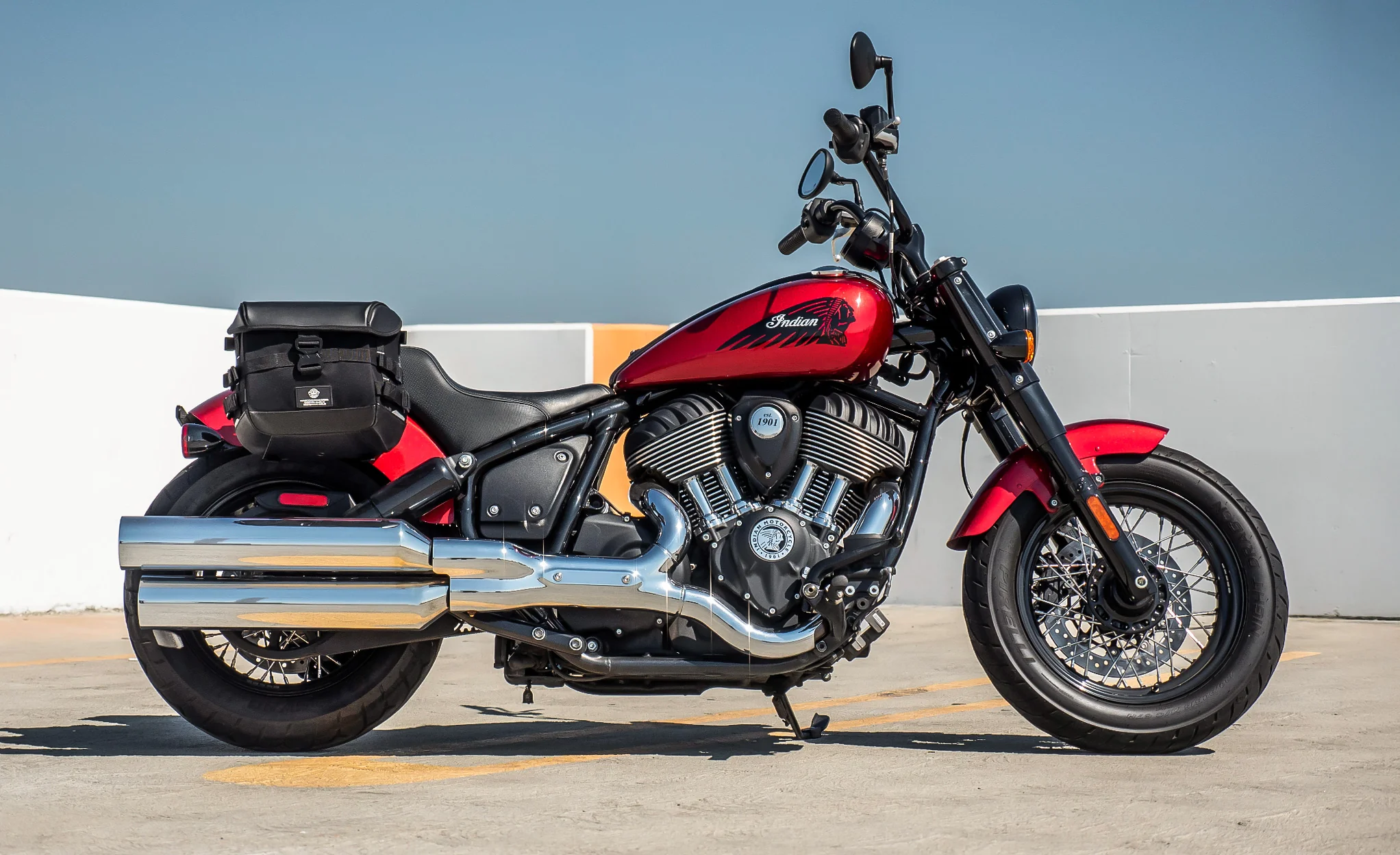 10L - Incognito Quick Mount Small Indian Super Chief Limited Solo Saddlebag (Right Only) - Image 2