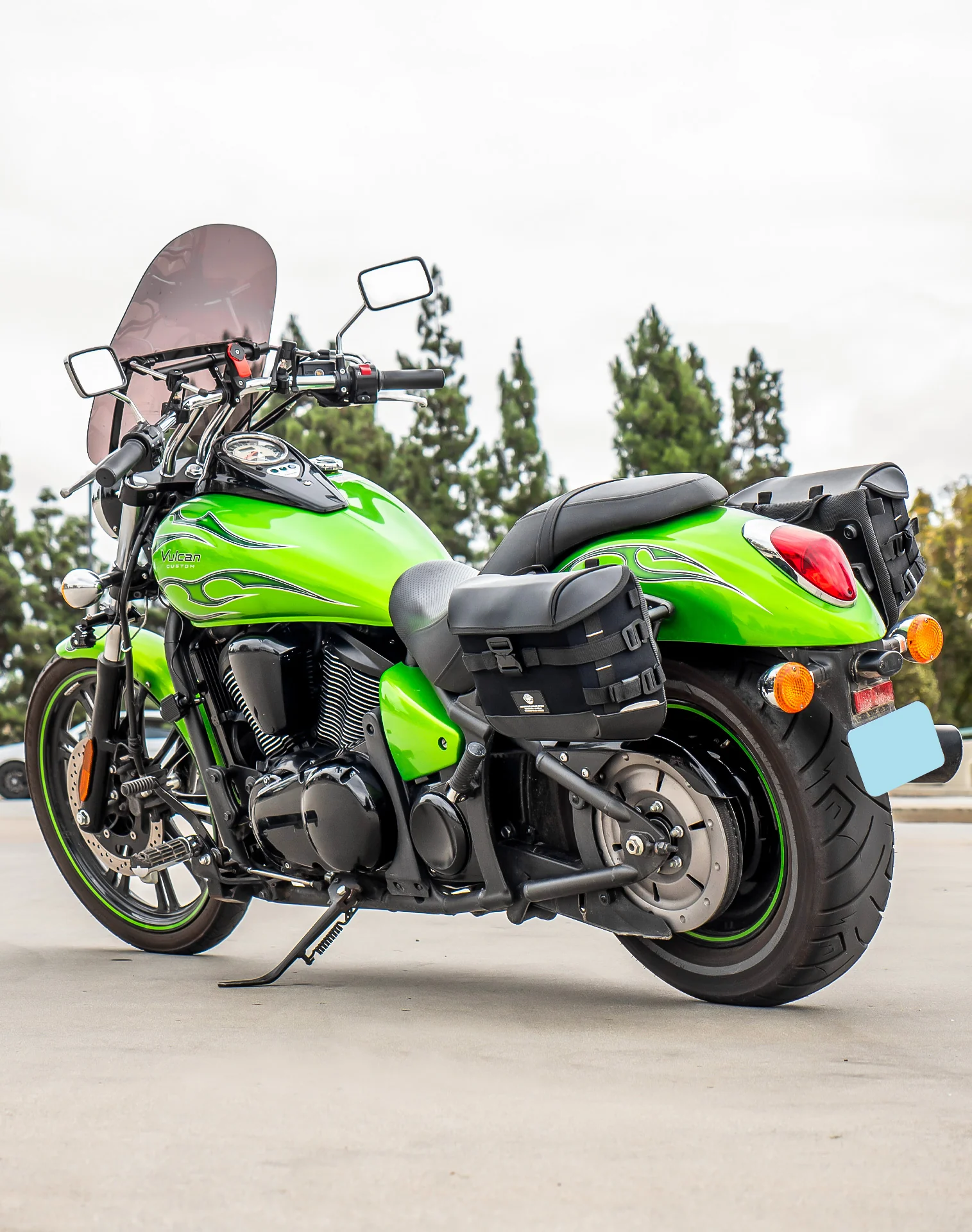 10L - Incognito Quick Mount Small Kawasaki Vulcan 900 Custom VN900C Solo Saddlebag (Left Only) - Image 3