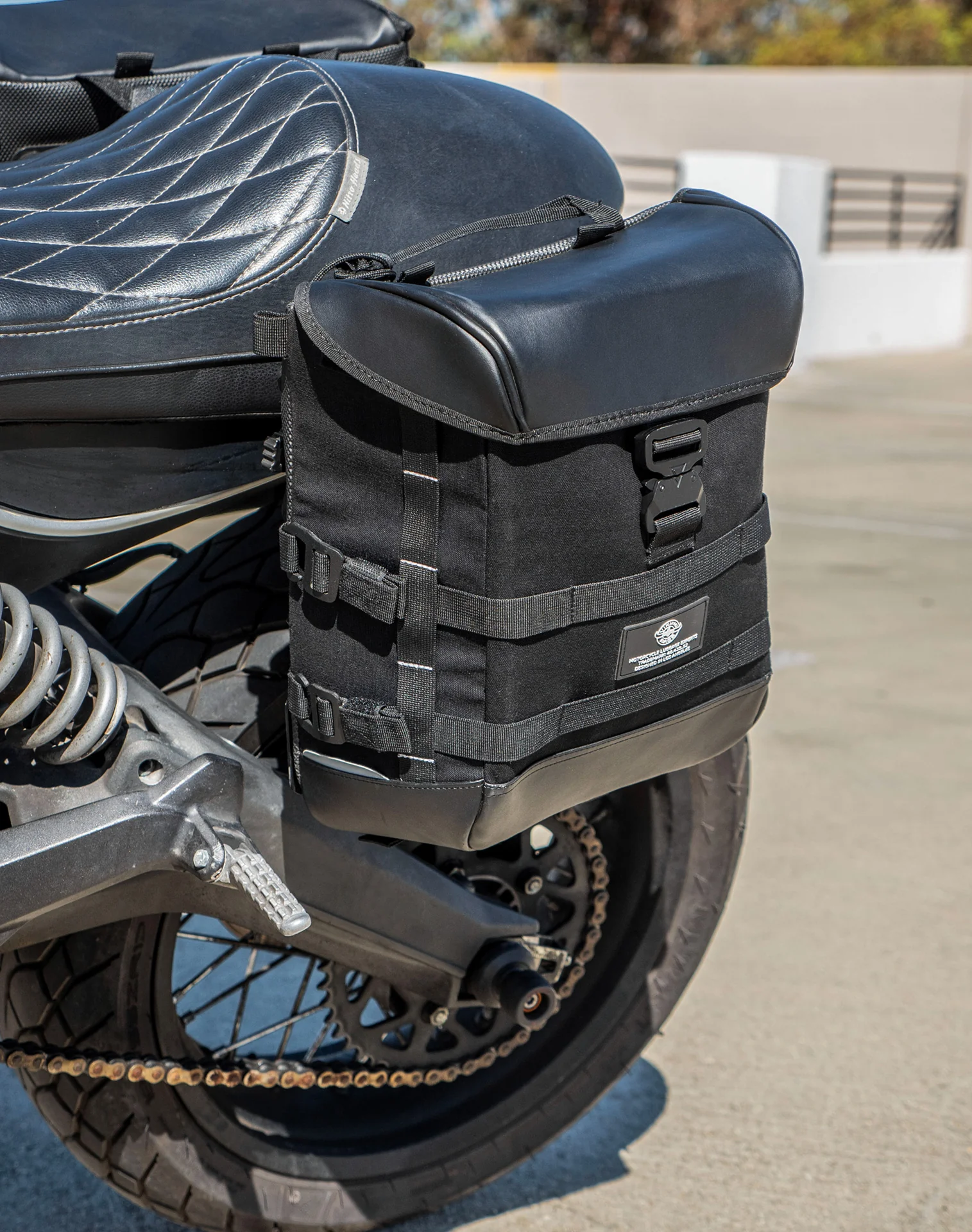 15L - Incognito Quick Mount Medium Ducati Scrambler (2014-17) Solo Saddlebag (Left Only) - Image 4