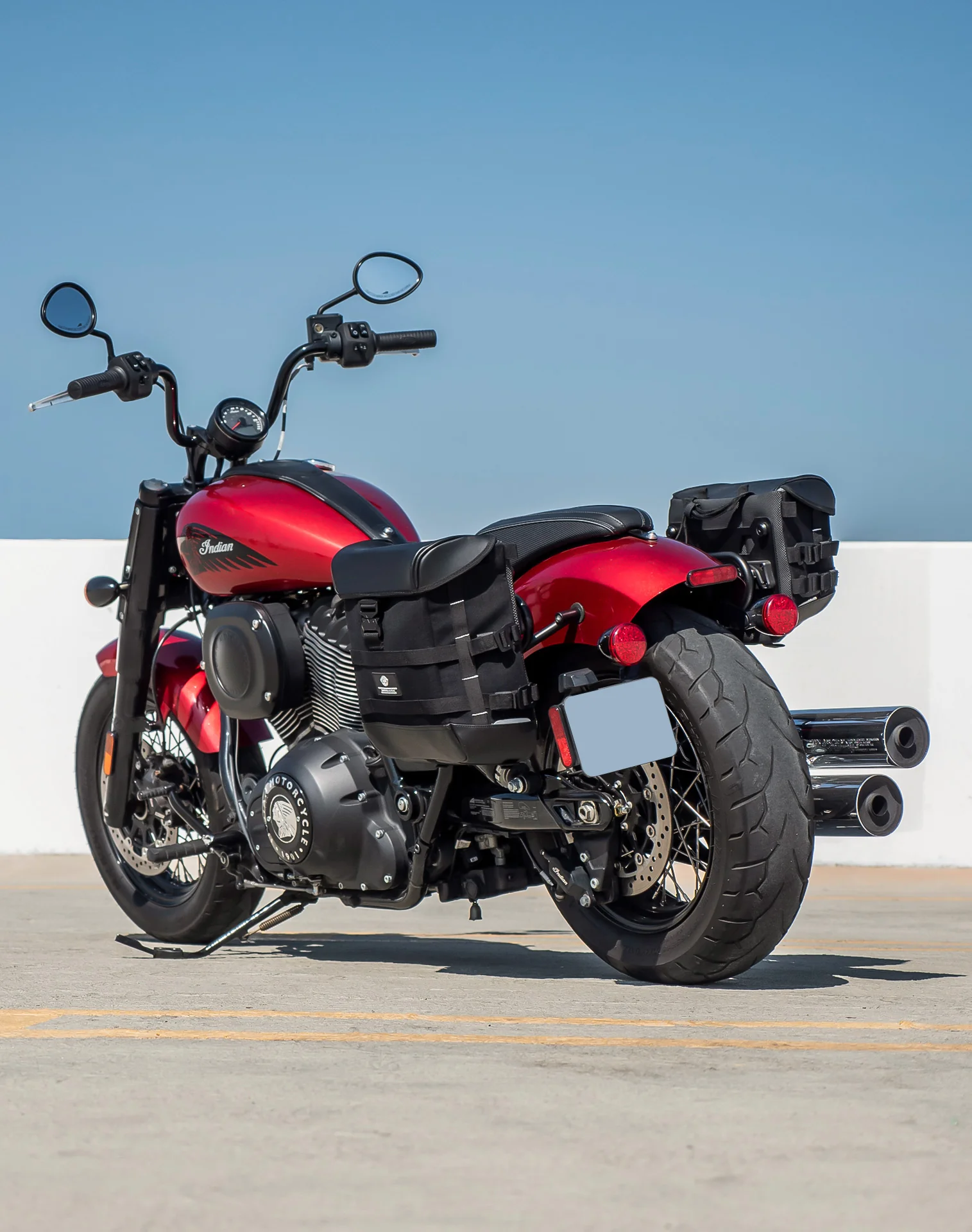 15L - Incognito Quick Mount Medium Indian Super Chief Solo Saddlebag (Left Only) - Image 3
