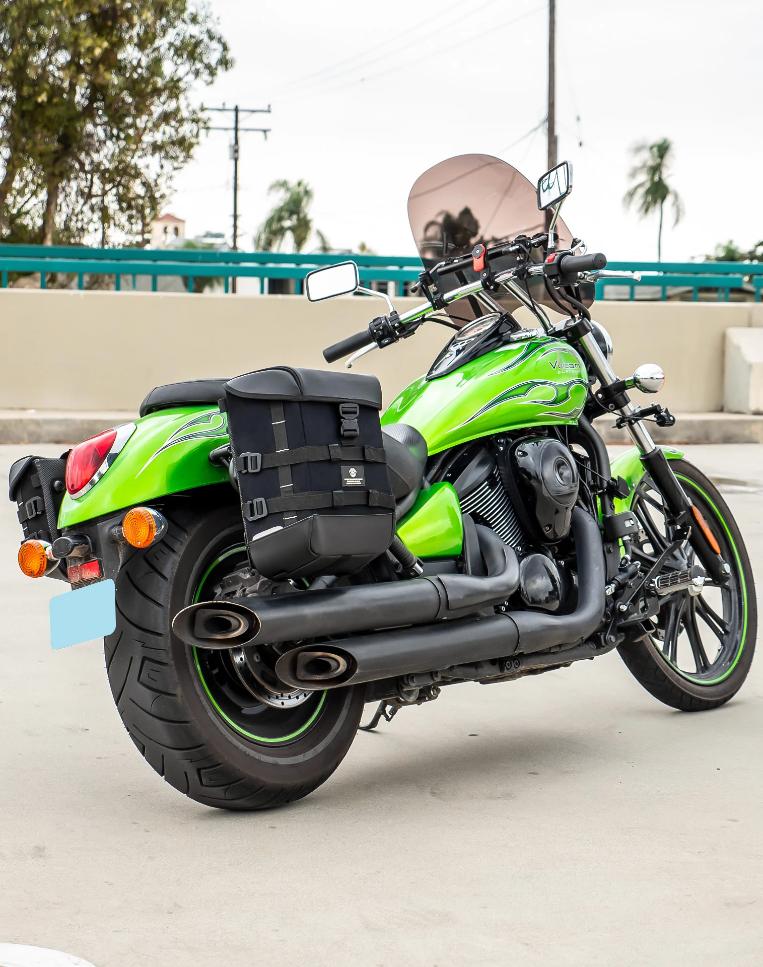 15L - Incognito Quick Mount Medium Kawasaki Vulcan 900 Custom VN900C Solo Saddlebag (Right Only) - Image 3