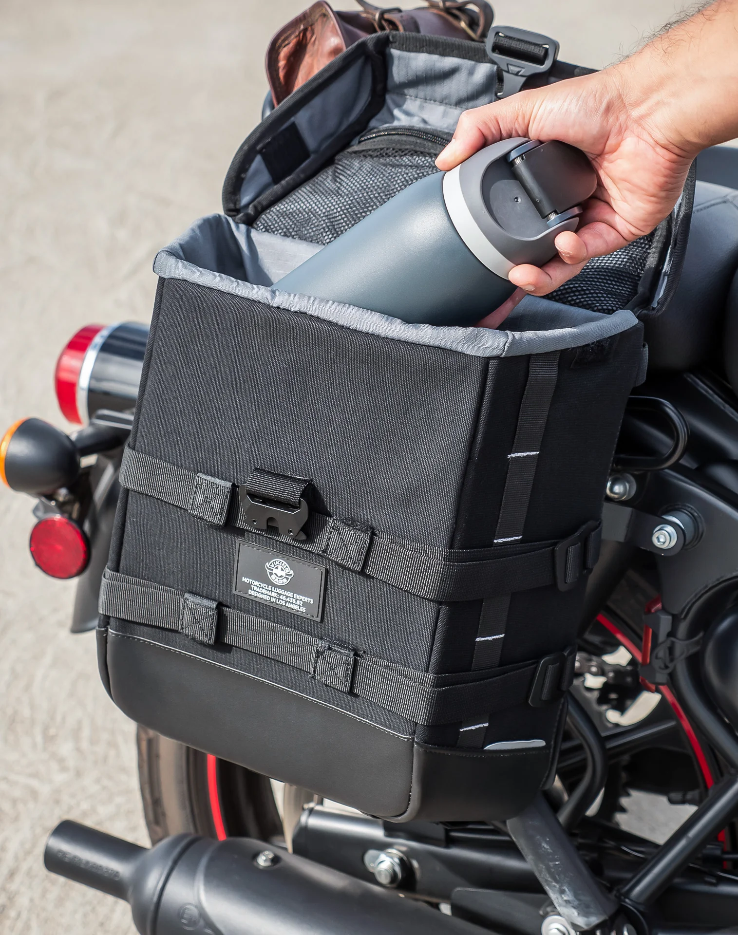 15L - Incognito Quick Mount Medium Royal Enfield Classic 350 Solo Saddlebag (Right Only) - Image 6