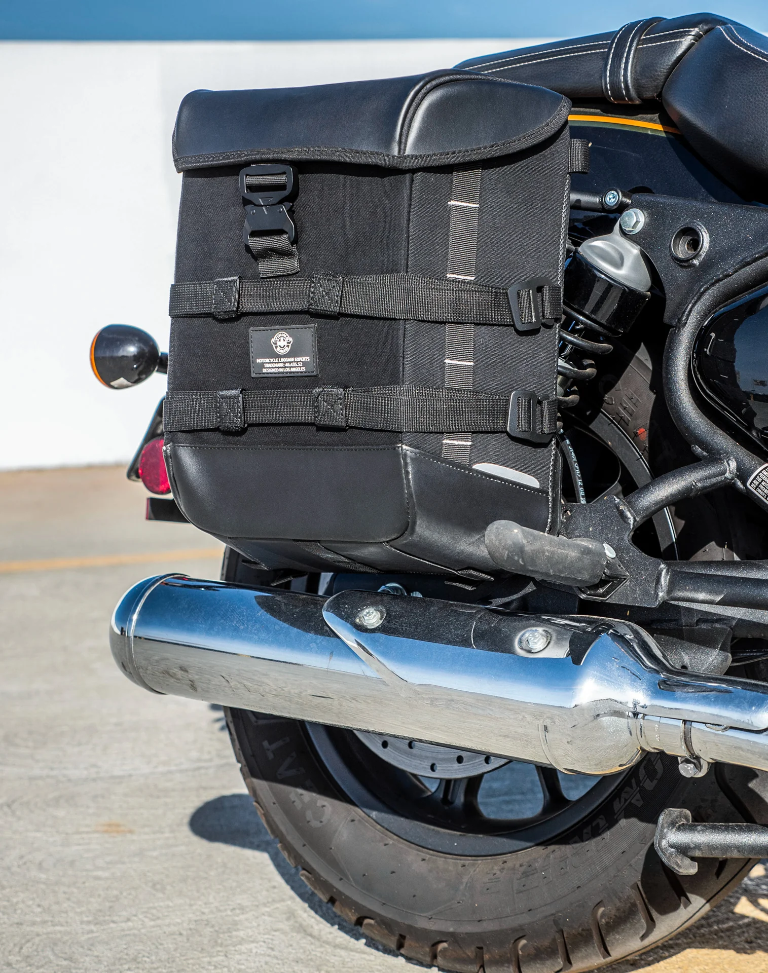 15L - Incognito Quick Mount Medium Royal Enfield Super Meteor 650 Solo Saddlebag (Right Only) - Image 5