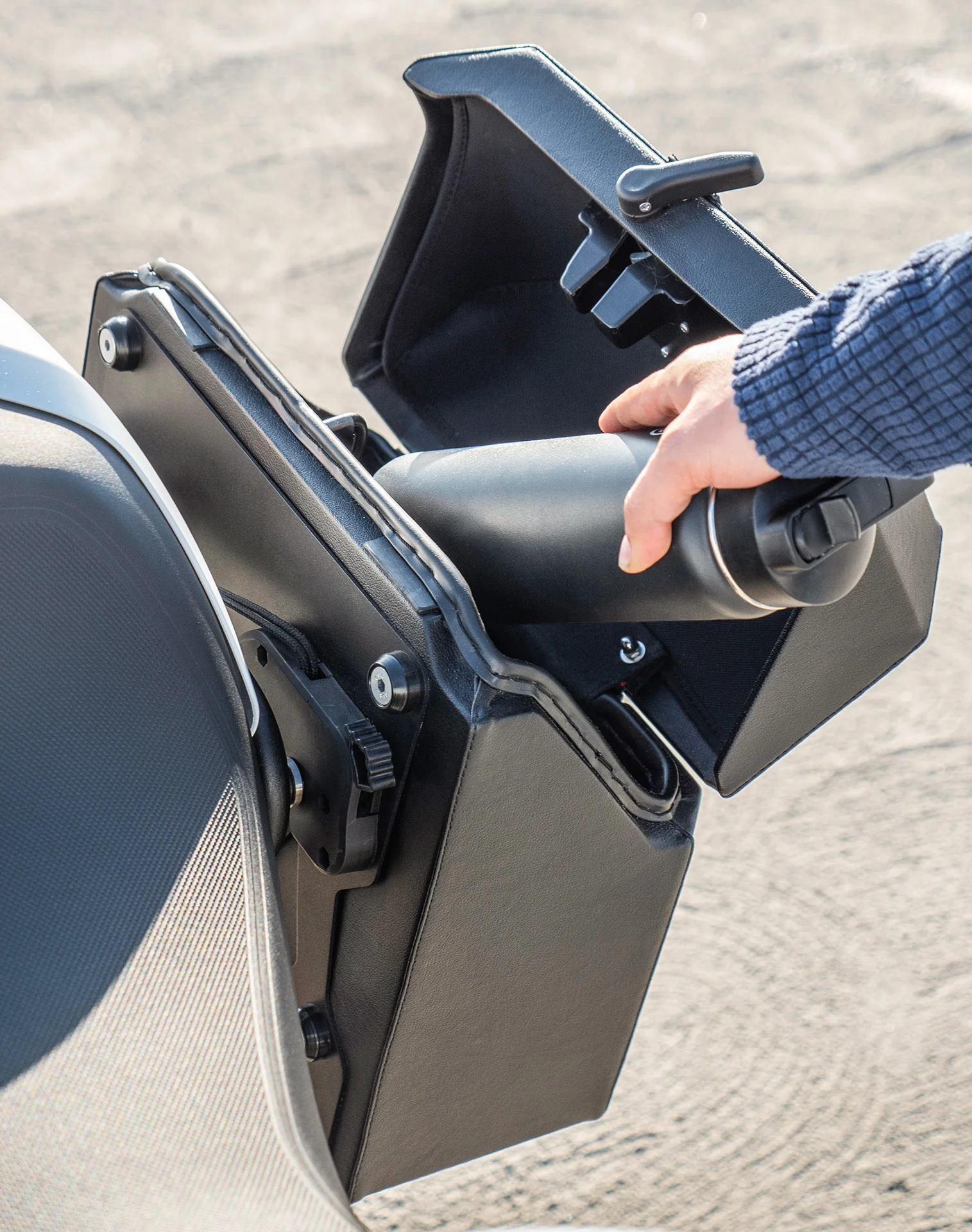 15L - Outlaw Quick Mount Medium Ducati Monster 797 Hard Solo Saddlebag (Left Only) - Image 6