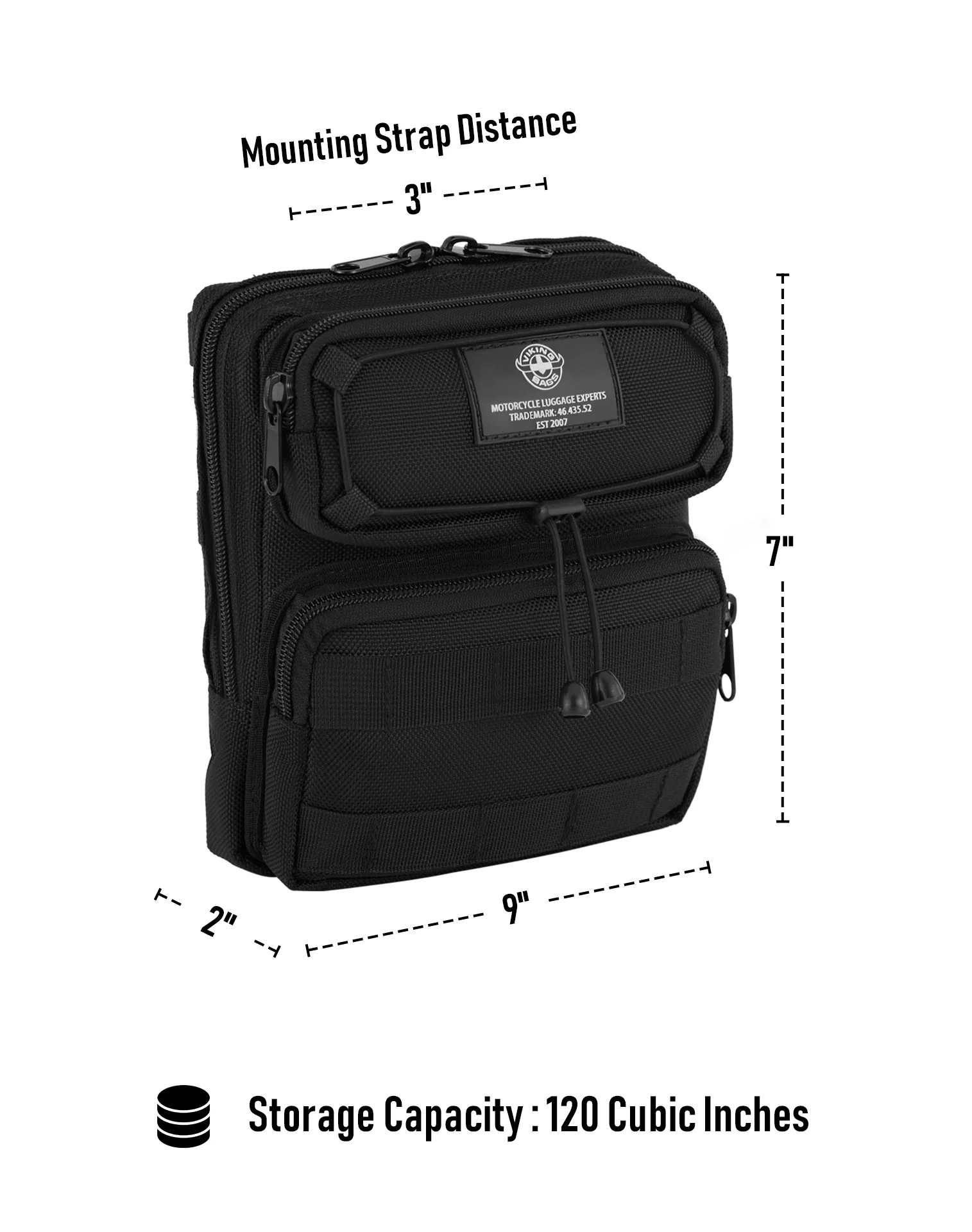2L - Renegade Hyosung Motorcycle Tool Bag - Image 4