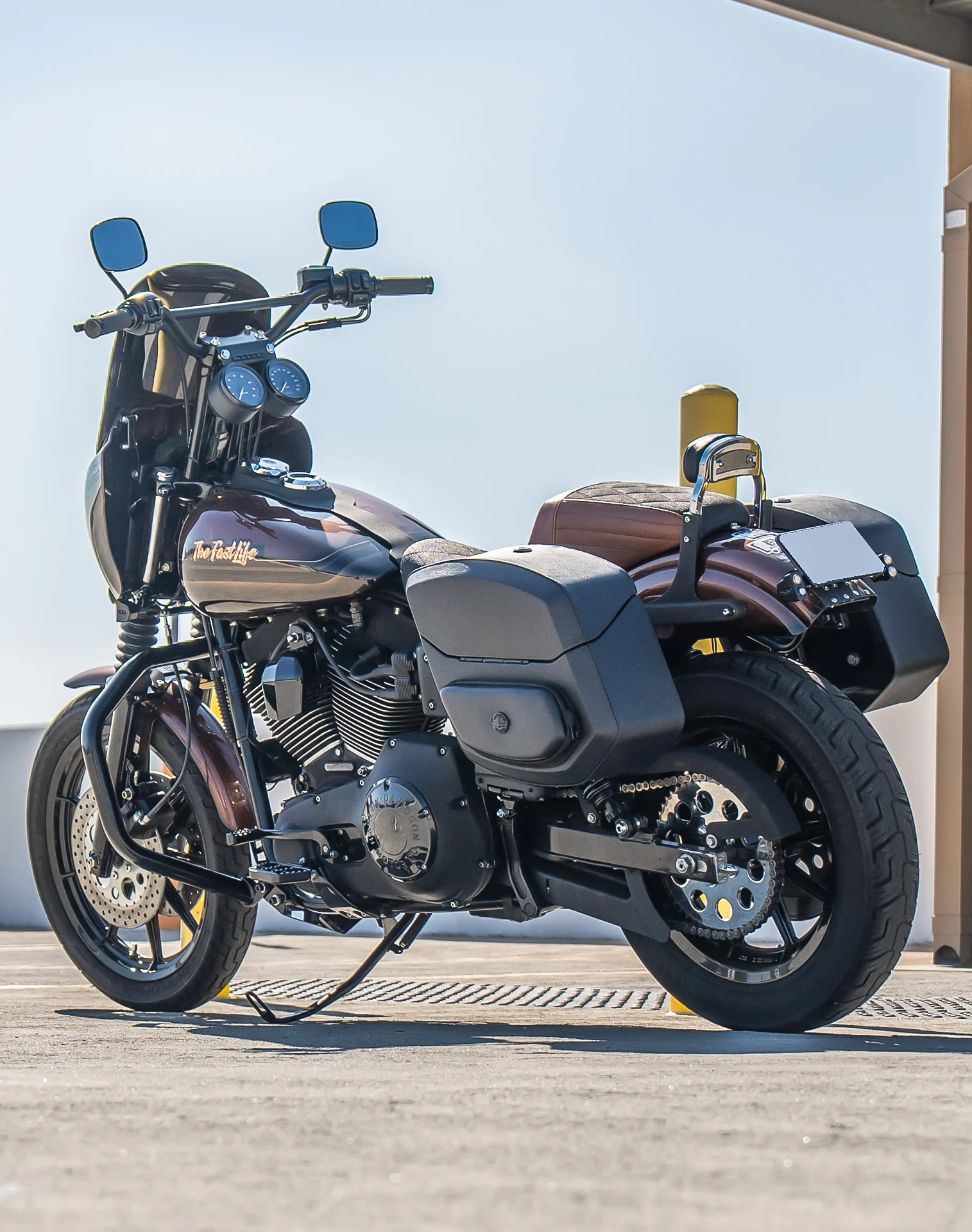 12L - Ironclad Quick Mount Medium Harley Dyna Super Glide FXD Hard Solo Saddlebag (Left Only) - Image 3