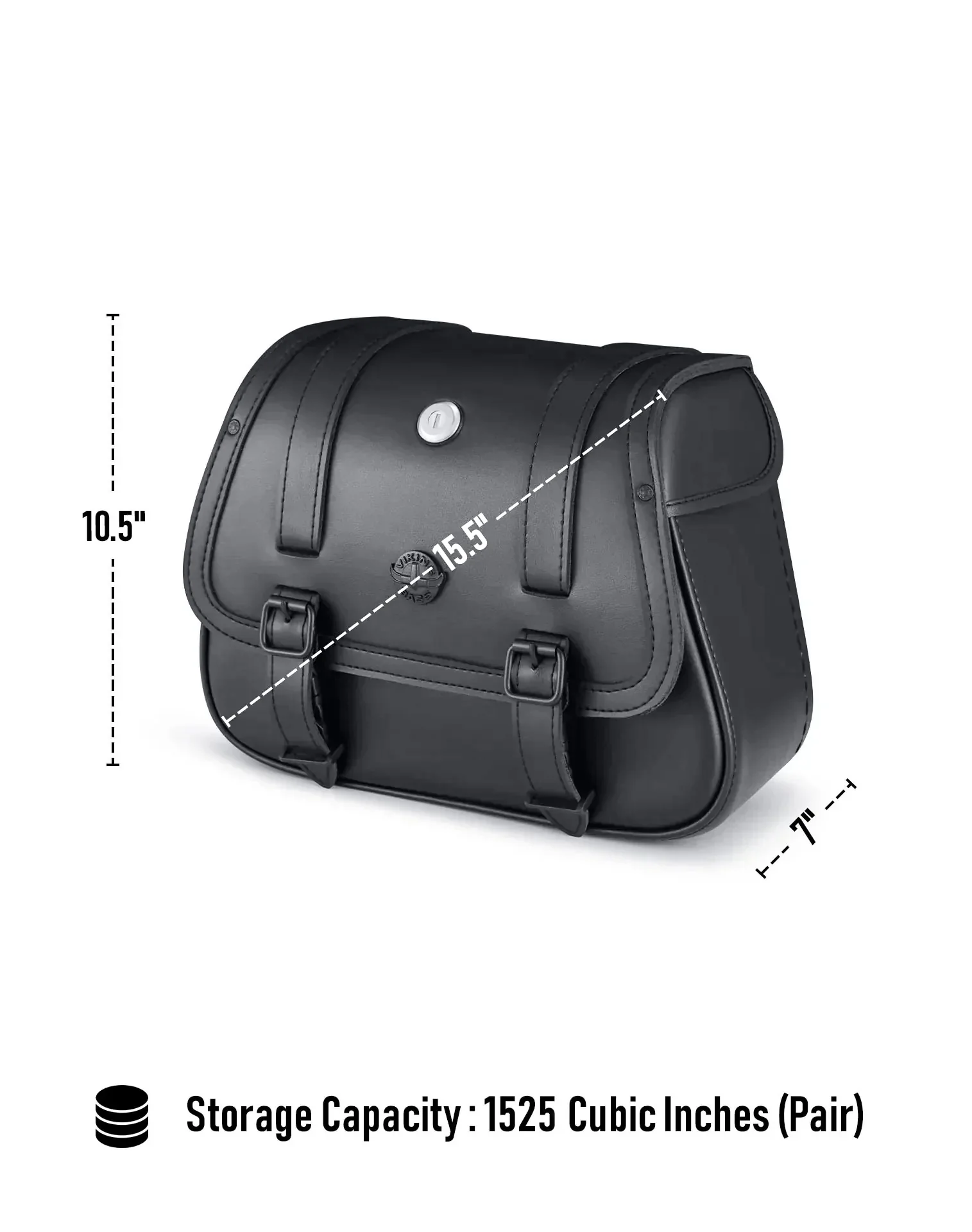 25L - SpiritBlade Large 2025+ Indian Sport Scout Leather Motorcycle Saddlebags - Image 7