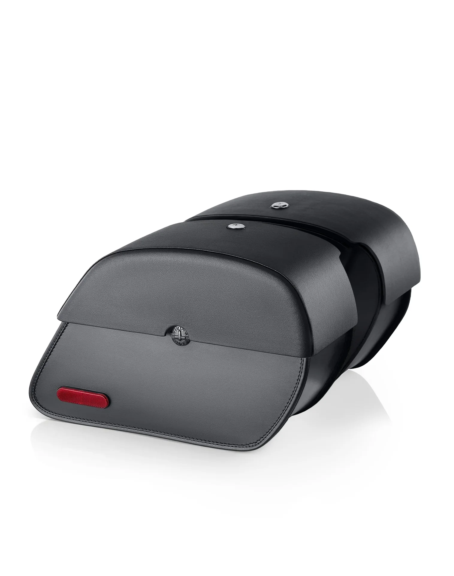 32L - Panzer Large Hard Mount Shock Cutout Hyosung Aquila GV 250 Saddlebags