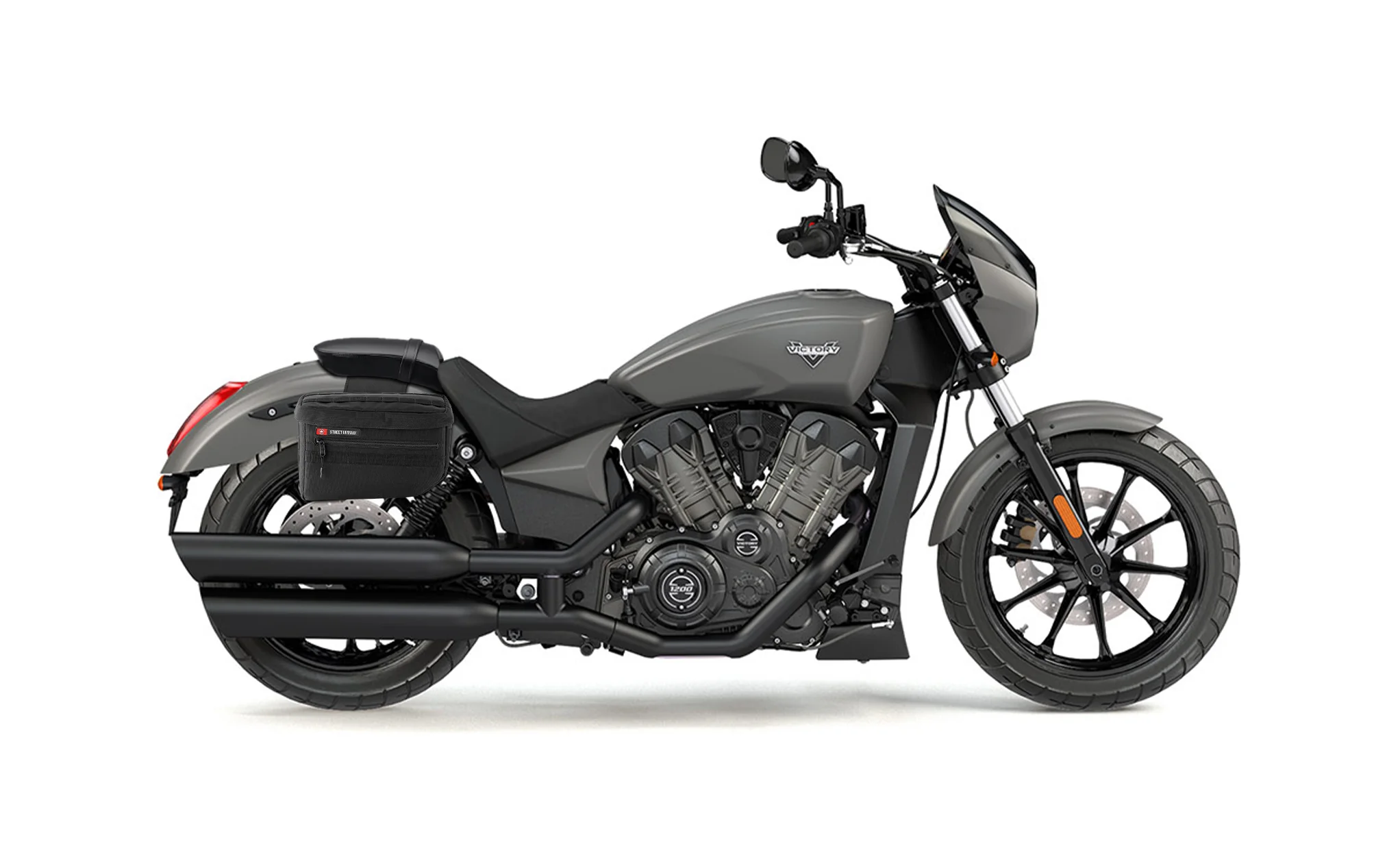 18L - Patriot Medium Victory Octane Motorcycle Throw Over Saddlebags - Image 2