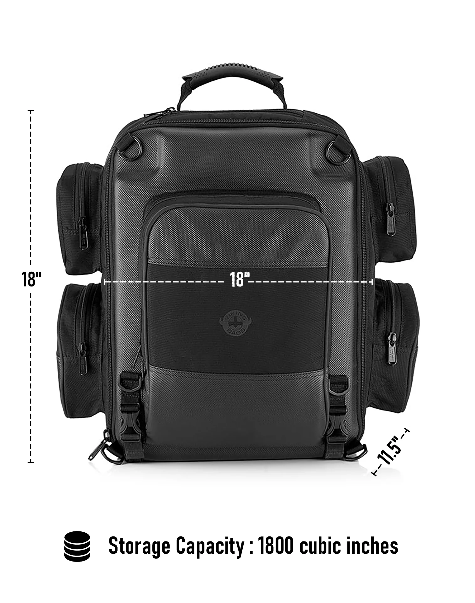 30L - Voyage Large Ducati Motorcycle Tail Bag - Image 7