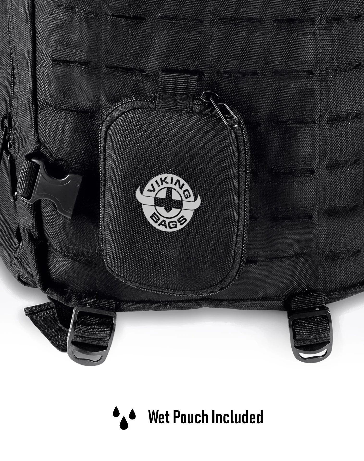 30L - Tactical Large Motorcycle Sissy Bar Backpack - Image 13