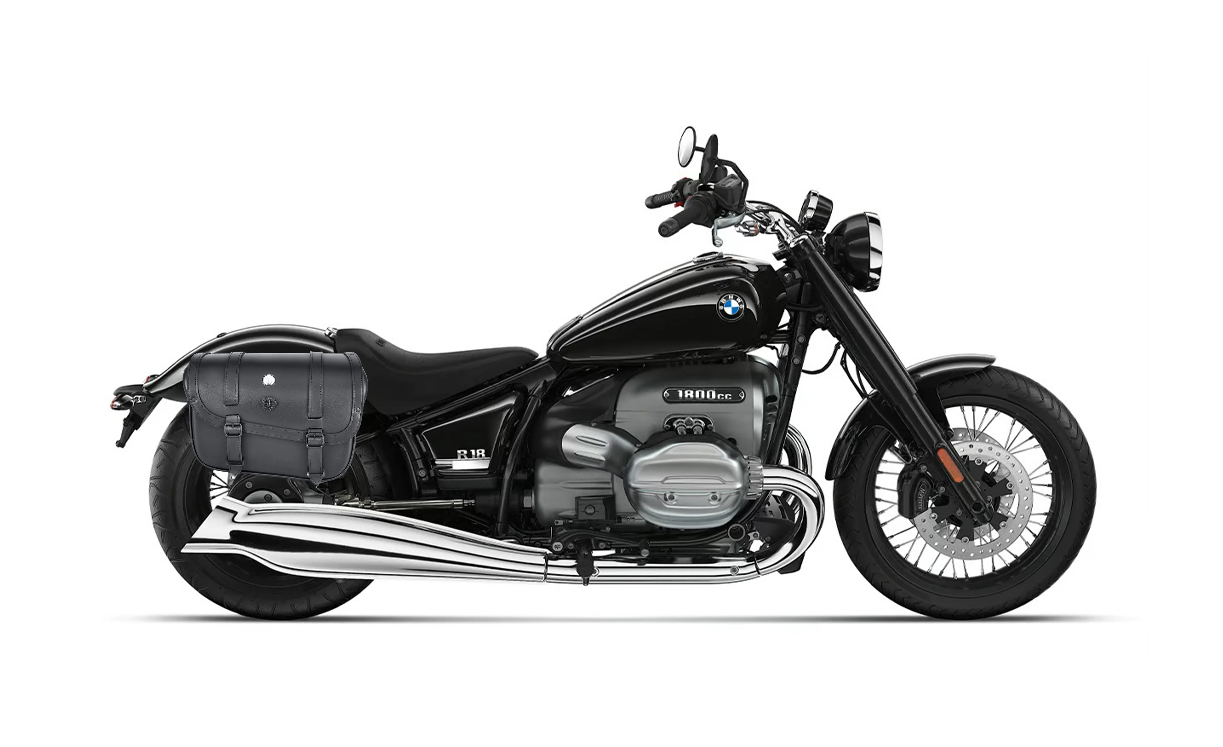 30L - Kronan Large BMW R18 Motorcycle Leather Saddlebags - Image 2