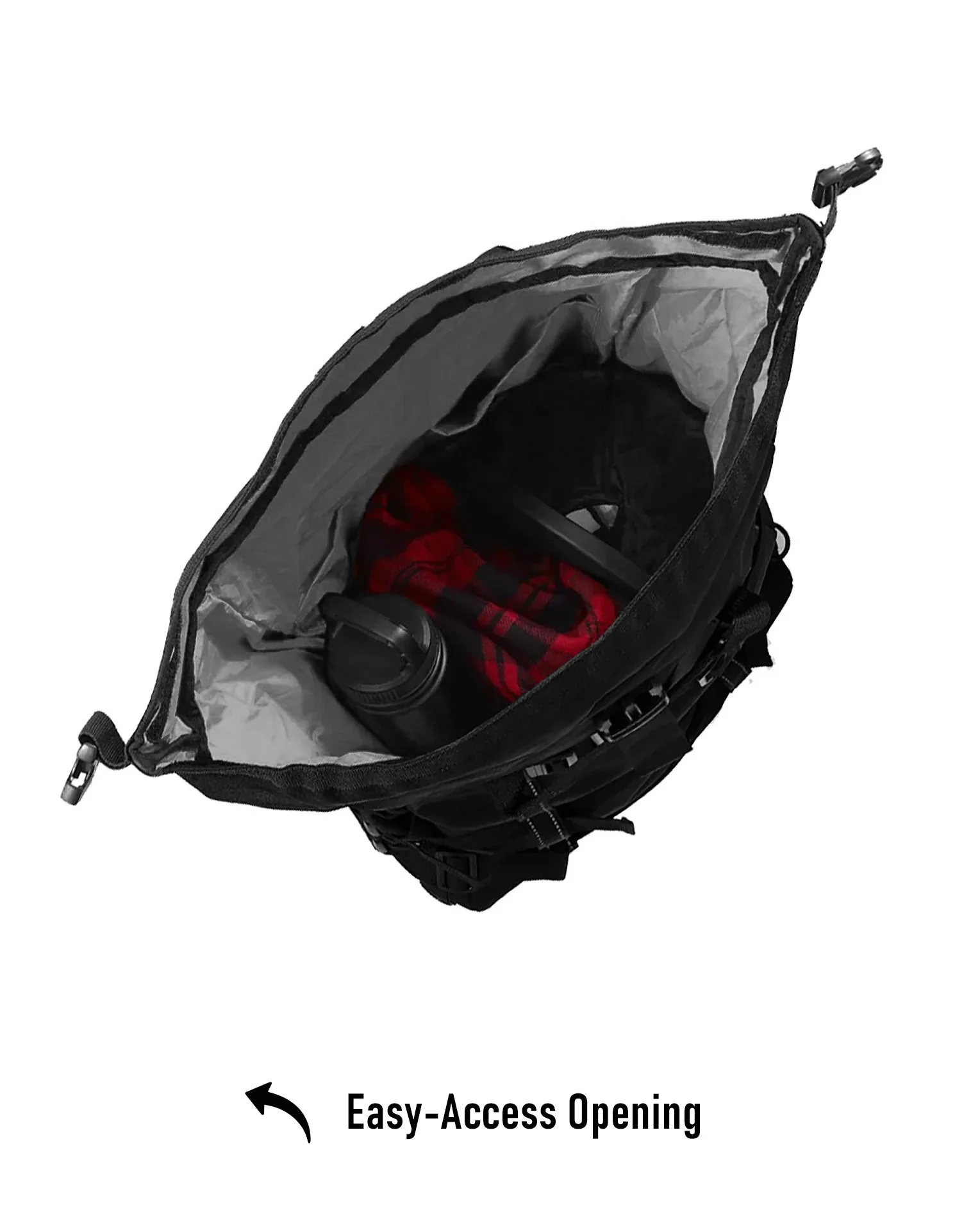 32L - Renegade XL Royal Enfield Motorcycle Sissy Bar Bag - Image 8