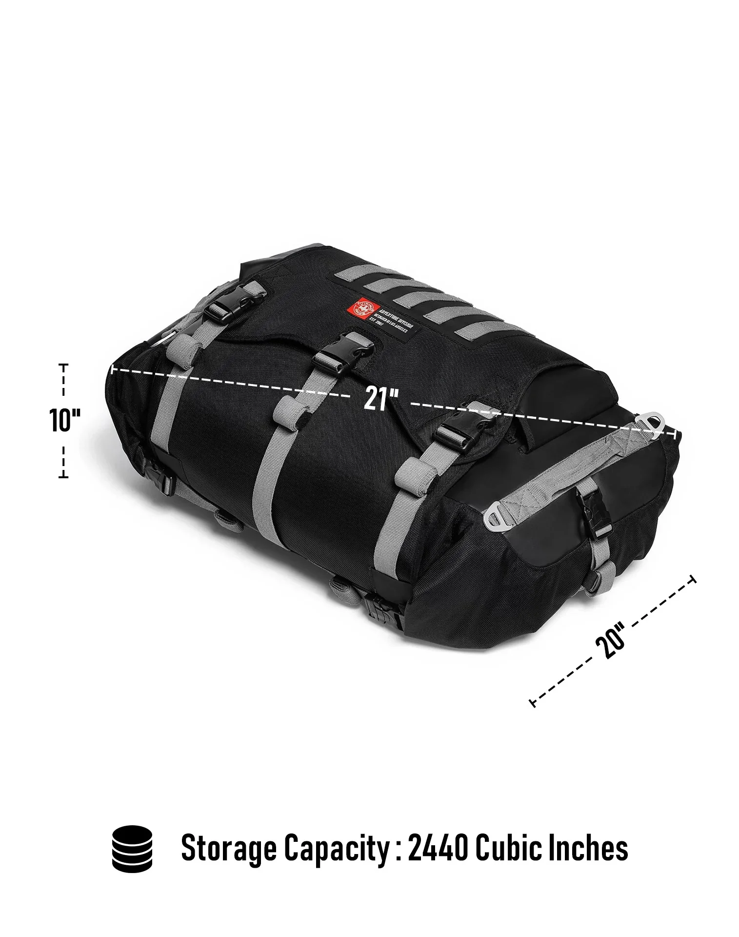 40L - Apex Ducati Adventure Touring Backpack - Image 8