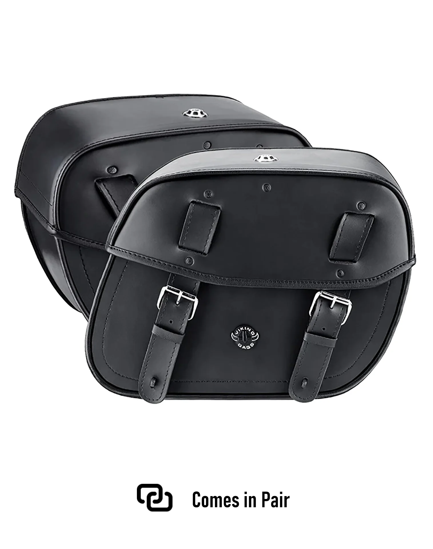 25L - Arch Large Shock Cutout Leather Motorcycle Saddlebags for Harley Sportster 1200 Nightster XL1200N - Image 5