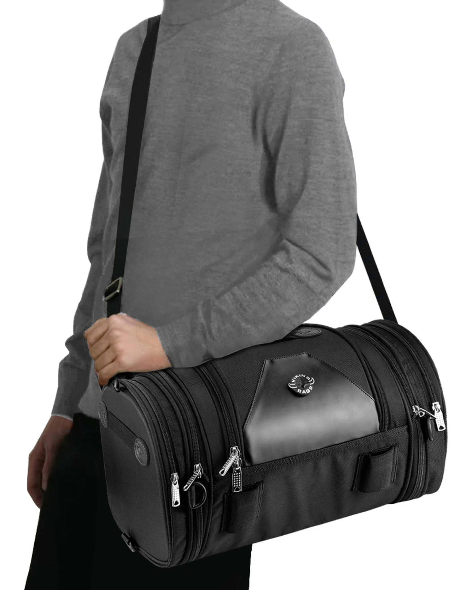 20L - Axwell Medium Honda Motorcycle Sissy Bar Bag - Image 8