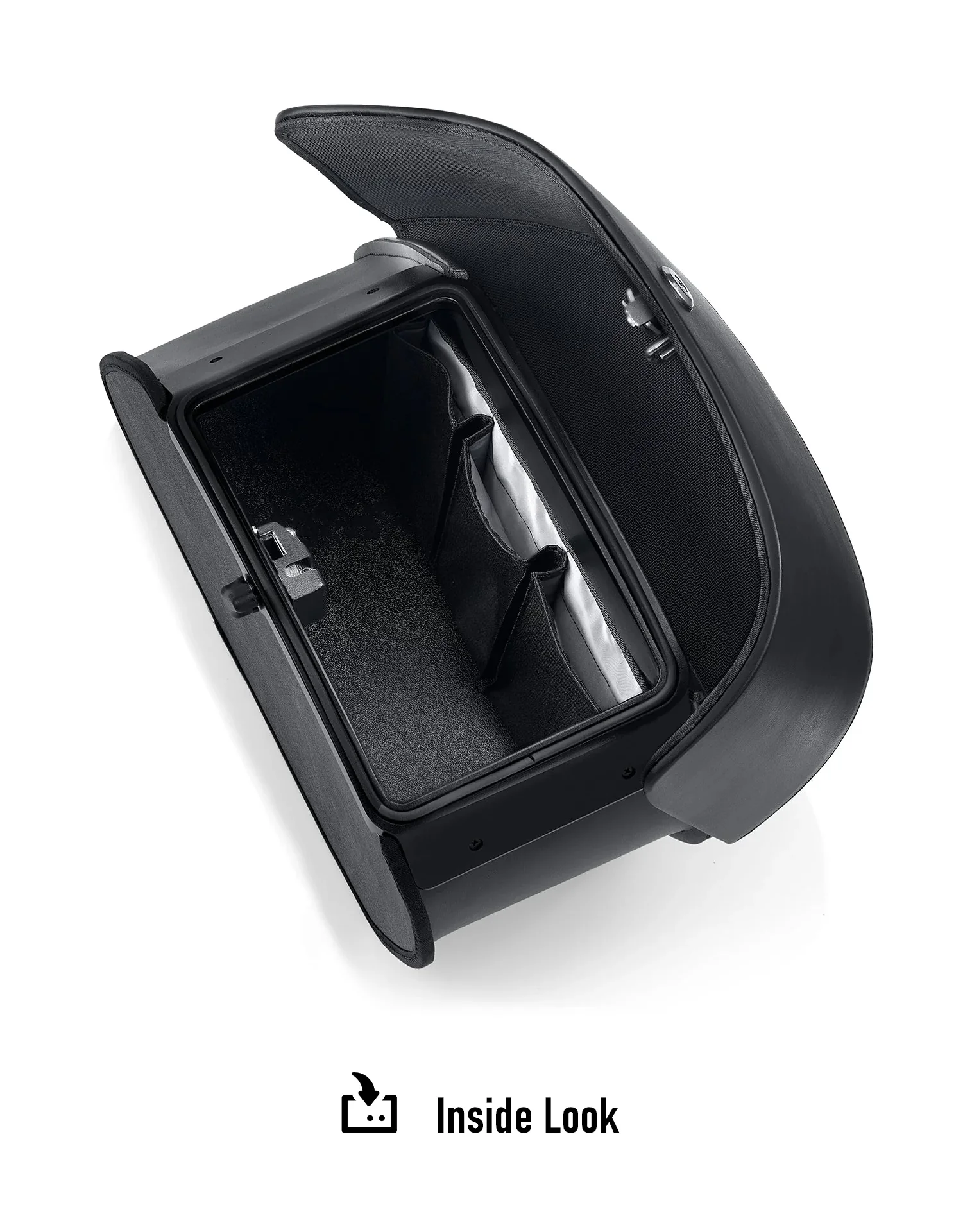 28L - Baelor Medium Hard Mount Kawasaki Vulcan 2000 VN2000 Motorcycle Saddlebags - Image 8