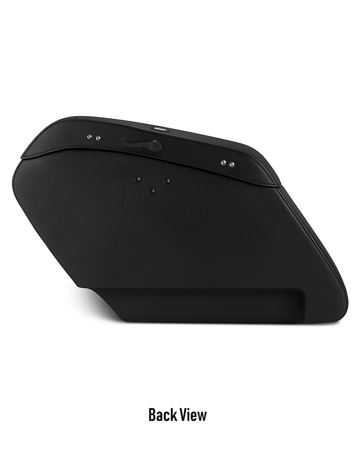 42L - Baldur Extra Large Indian Chief Standard Leather Wrapped Motorcycle Hard Saddlebags - Image 6