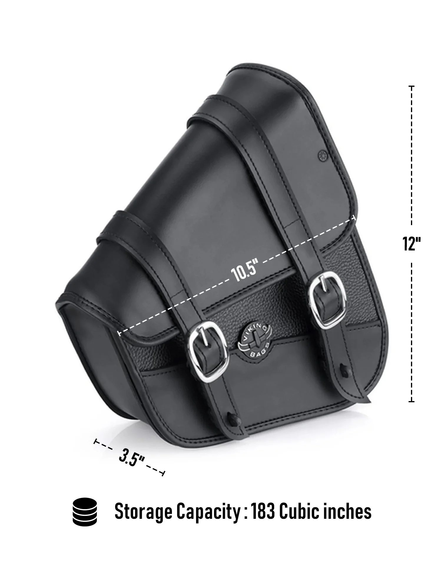 3L - Crafted Harley Sportster Specific Motorcycle Swing Arm Bag - Image 7