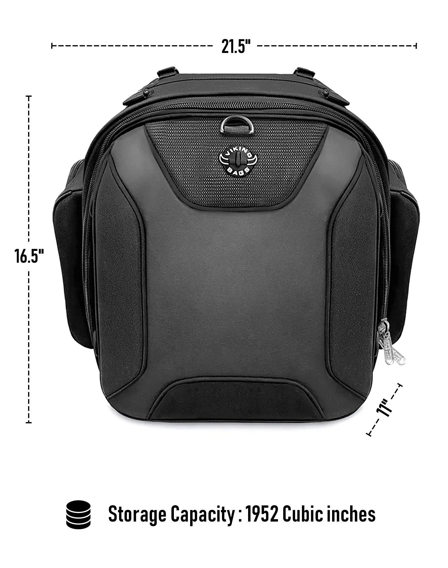 32L - Dagr Extra Large Hyosung Motorcycle Tail Bag - Image 5