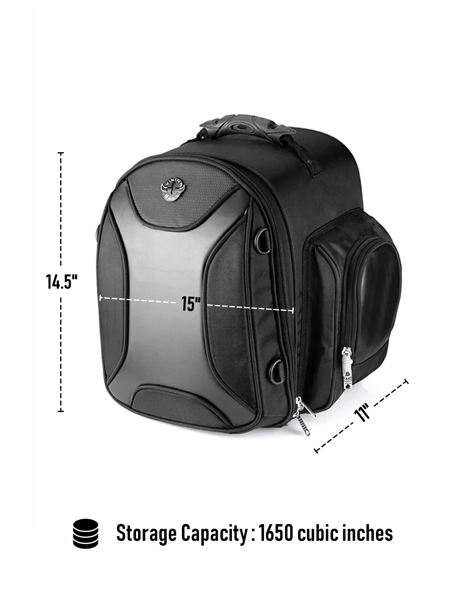 27L - Dagr Large Motorcycle Tail Bag - Image 5